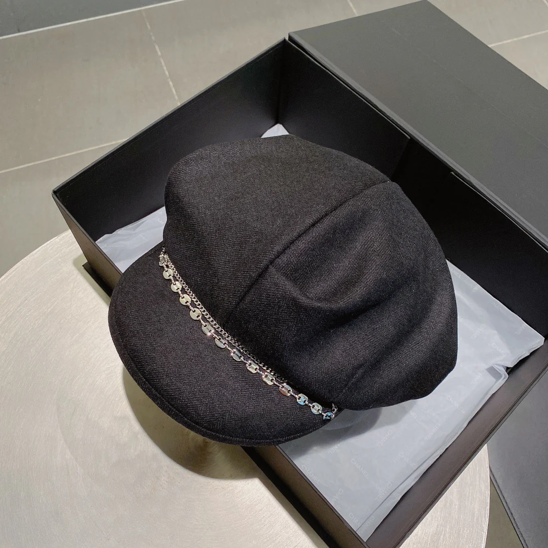 Селин - Черный бейсбольный берет