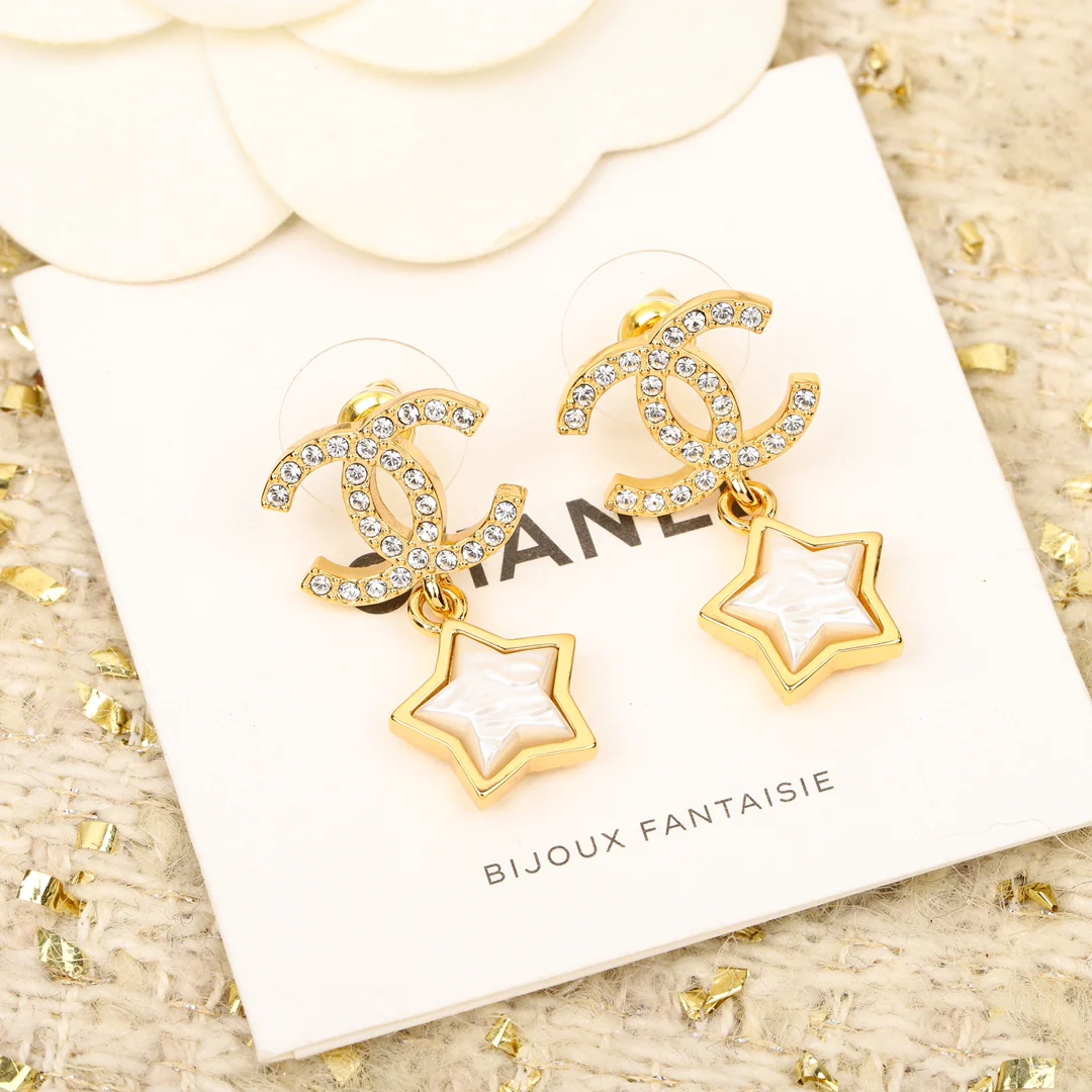 Серьги Chanel 821