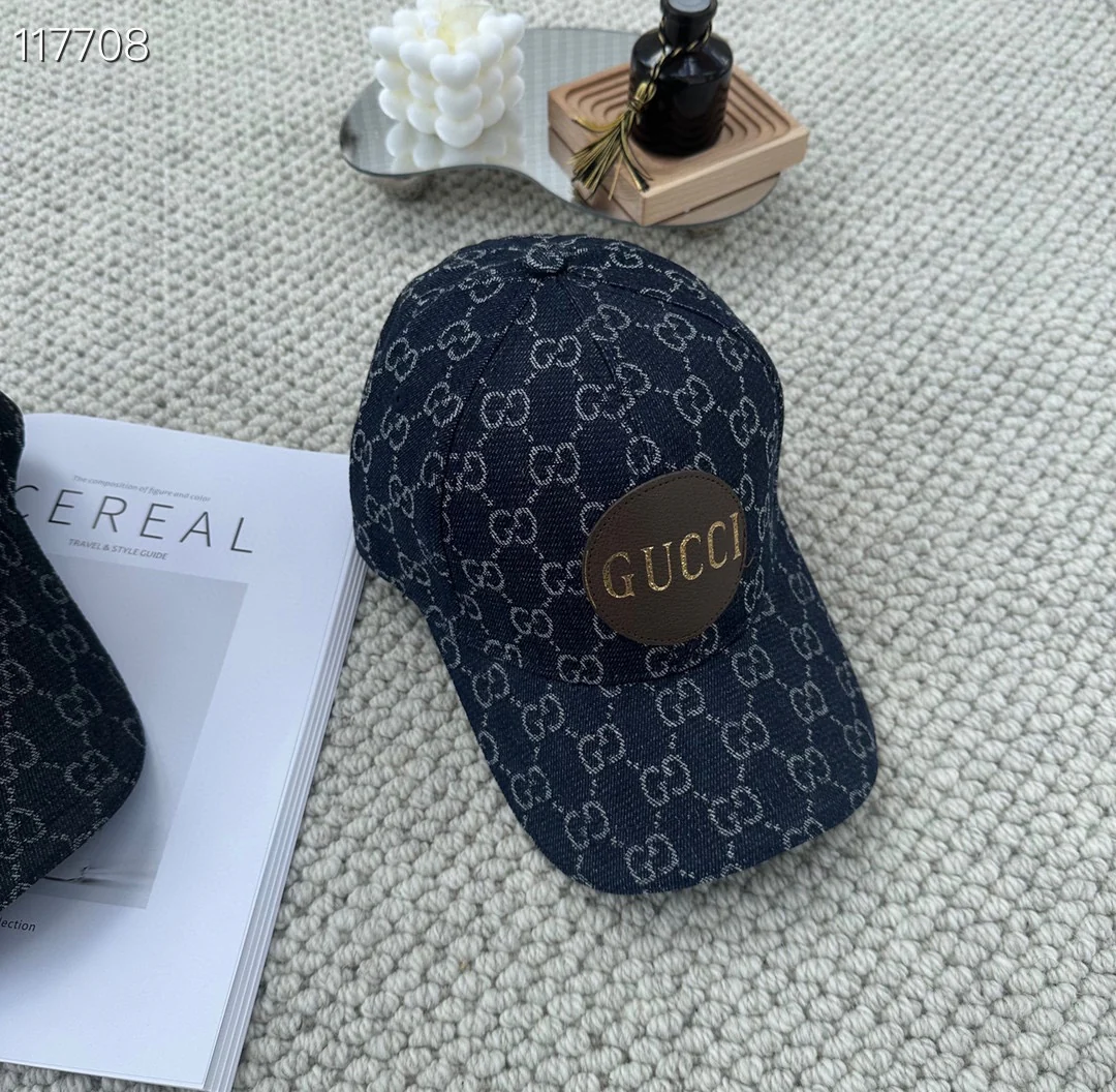 Бейсболка Gucci Весна/Лето 2023 - Синяя