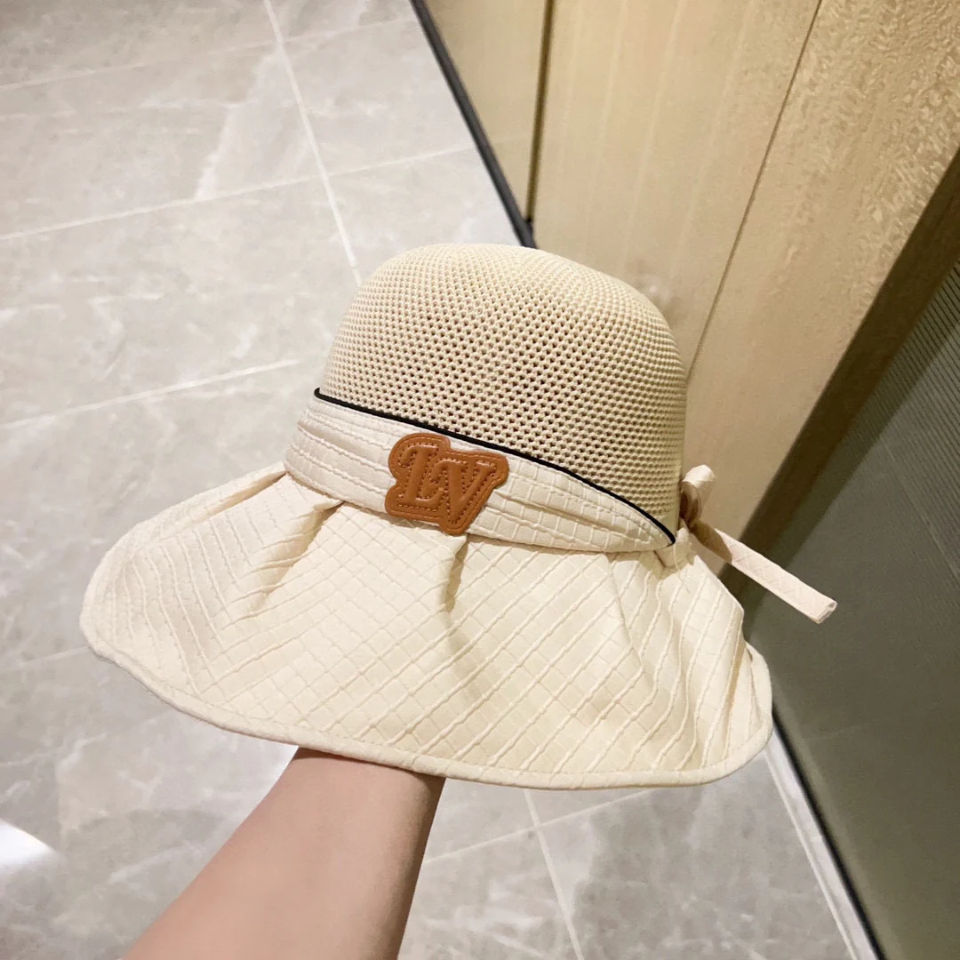 LV - Широкополая панама - белая