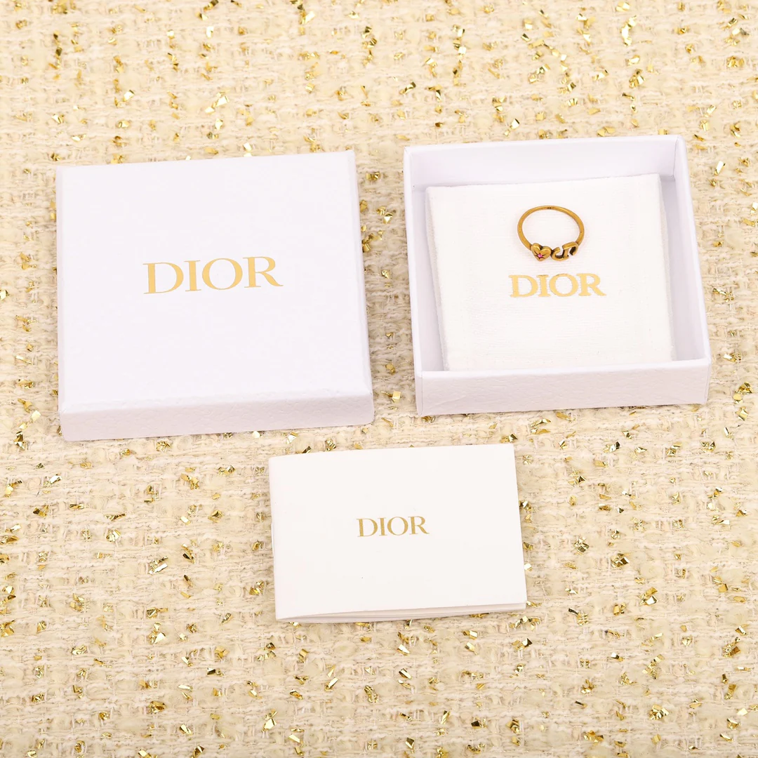 Кольцо Dior 037