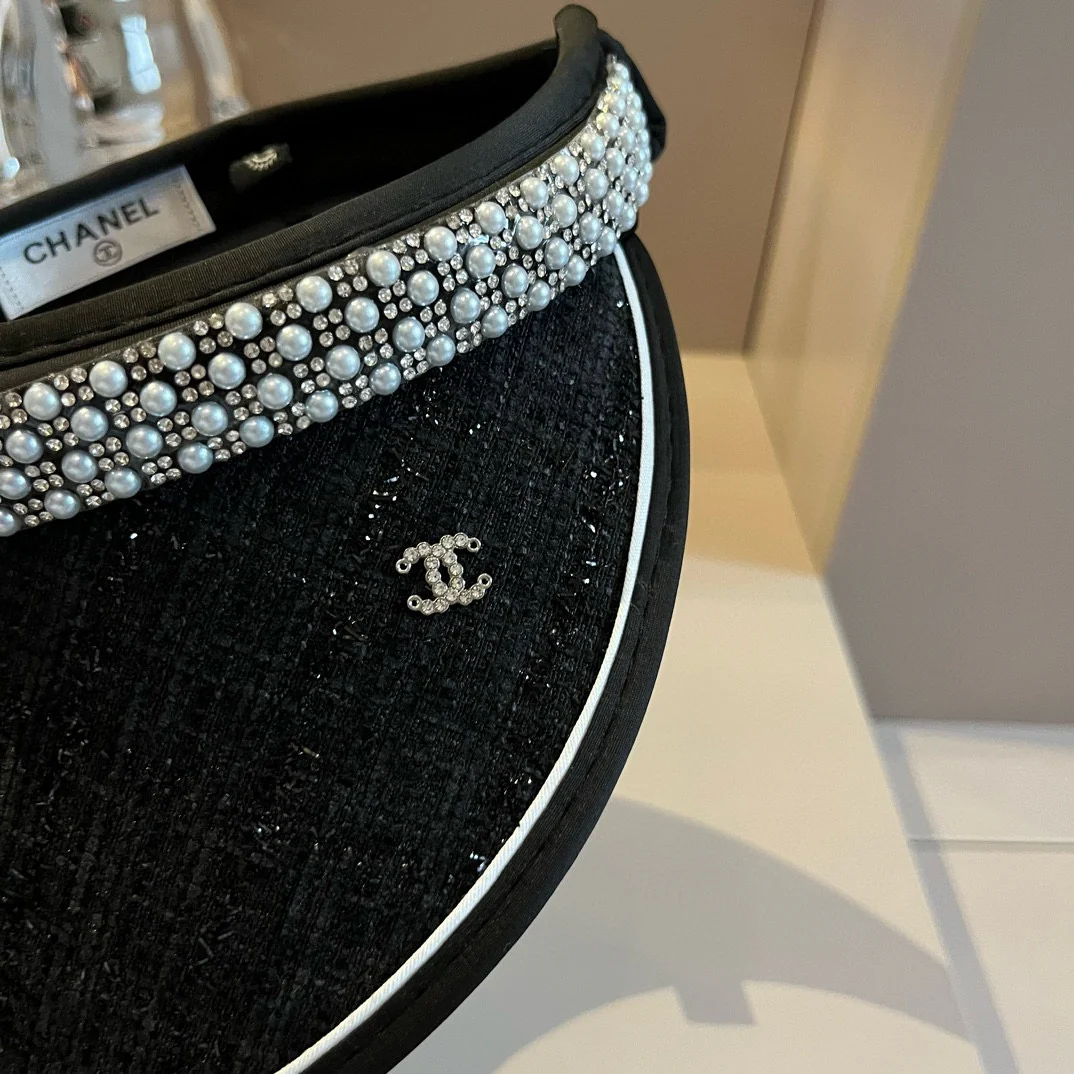 Повязка на голову Chanel с жемчугом
