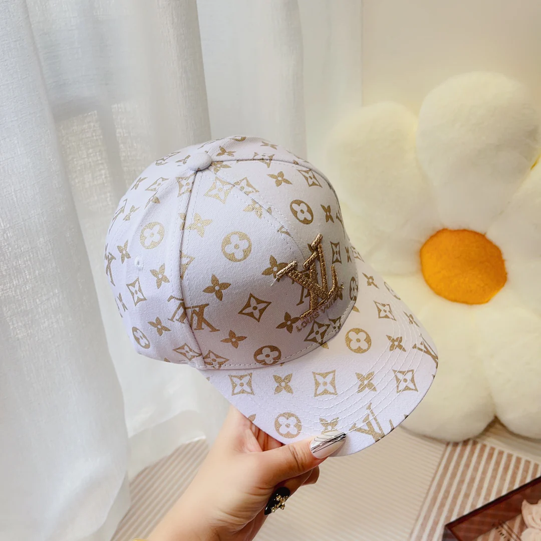 Новинка сезона весна/лето 2023 от LV - Шляпа/кепка - Белая