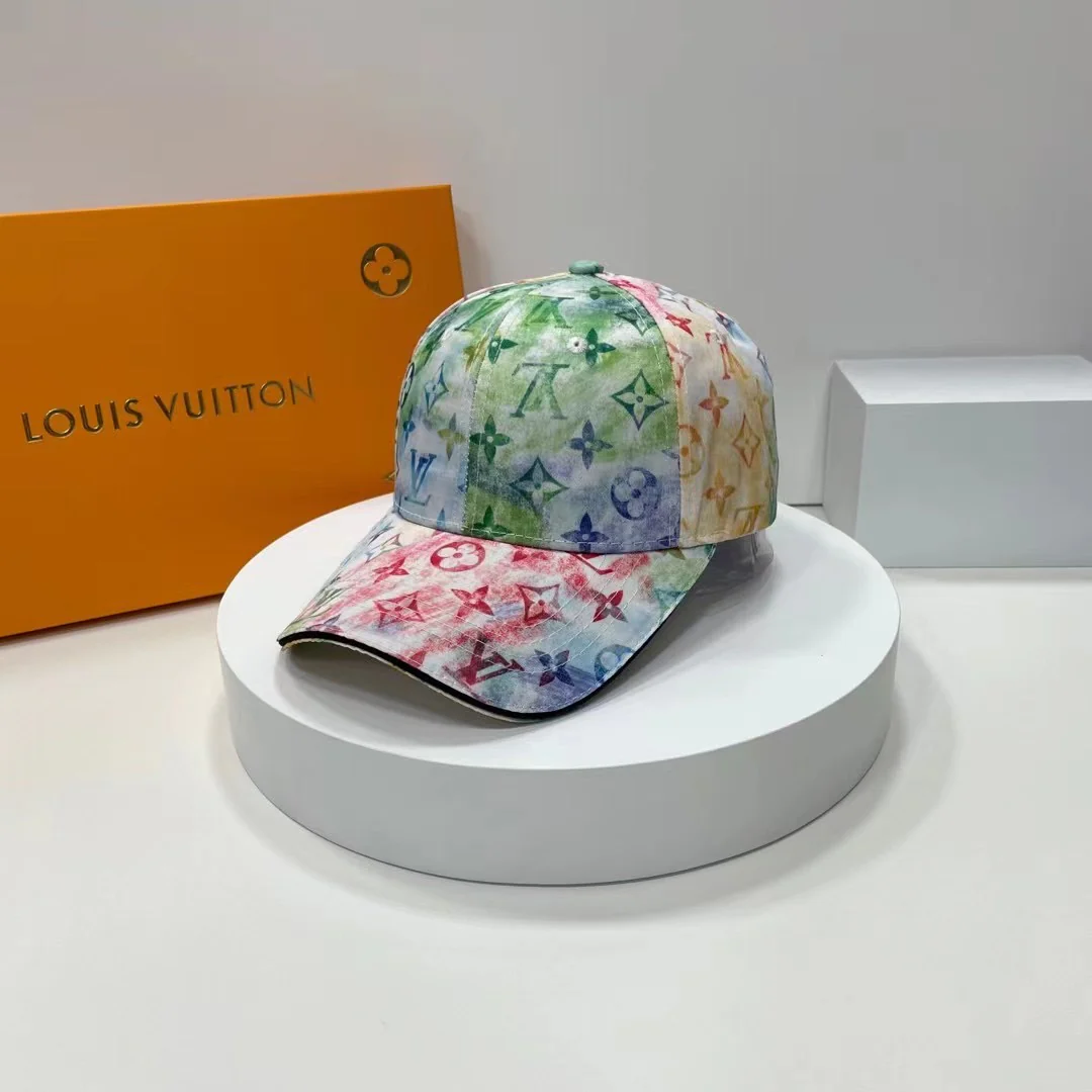 LV - Расписная бейсболка - Разноцветная