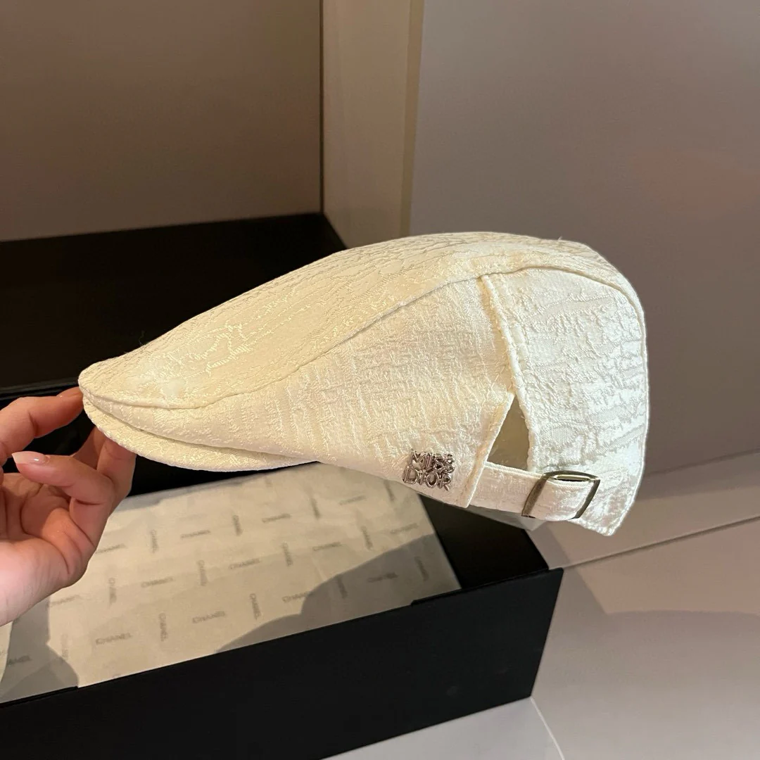 Dior - Simple Thief Hat - White