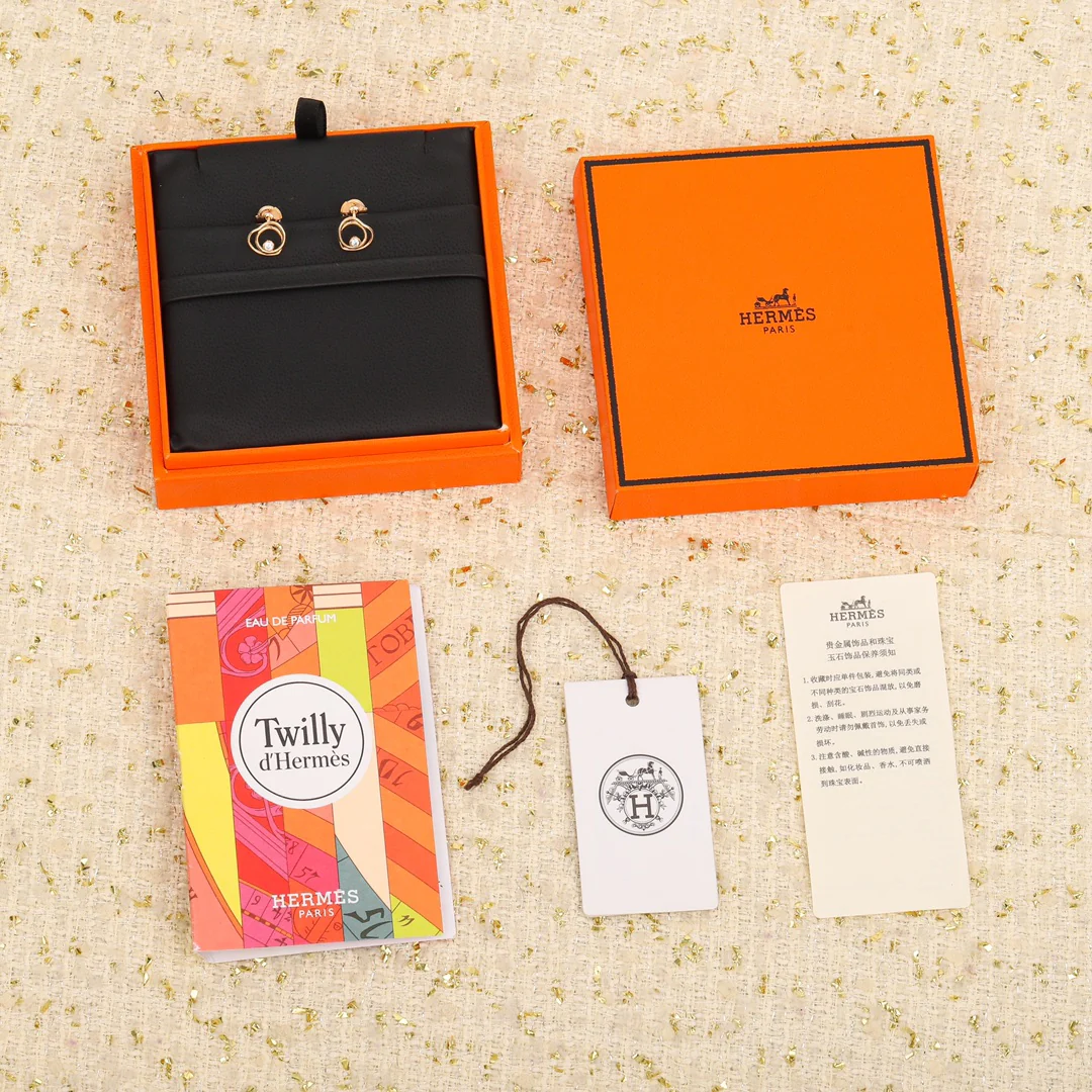 Серьги Hermes 004