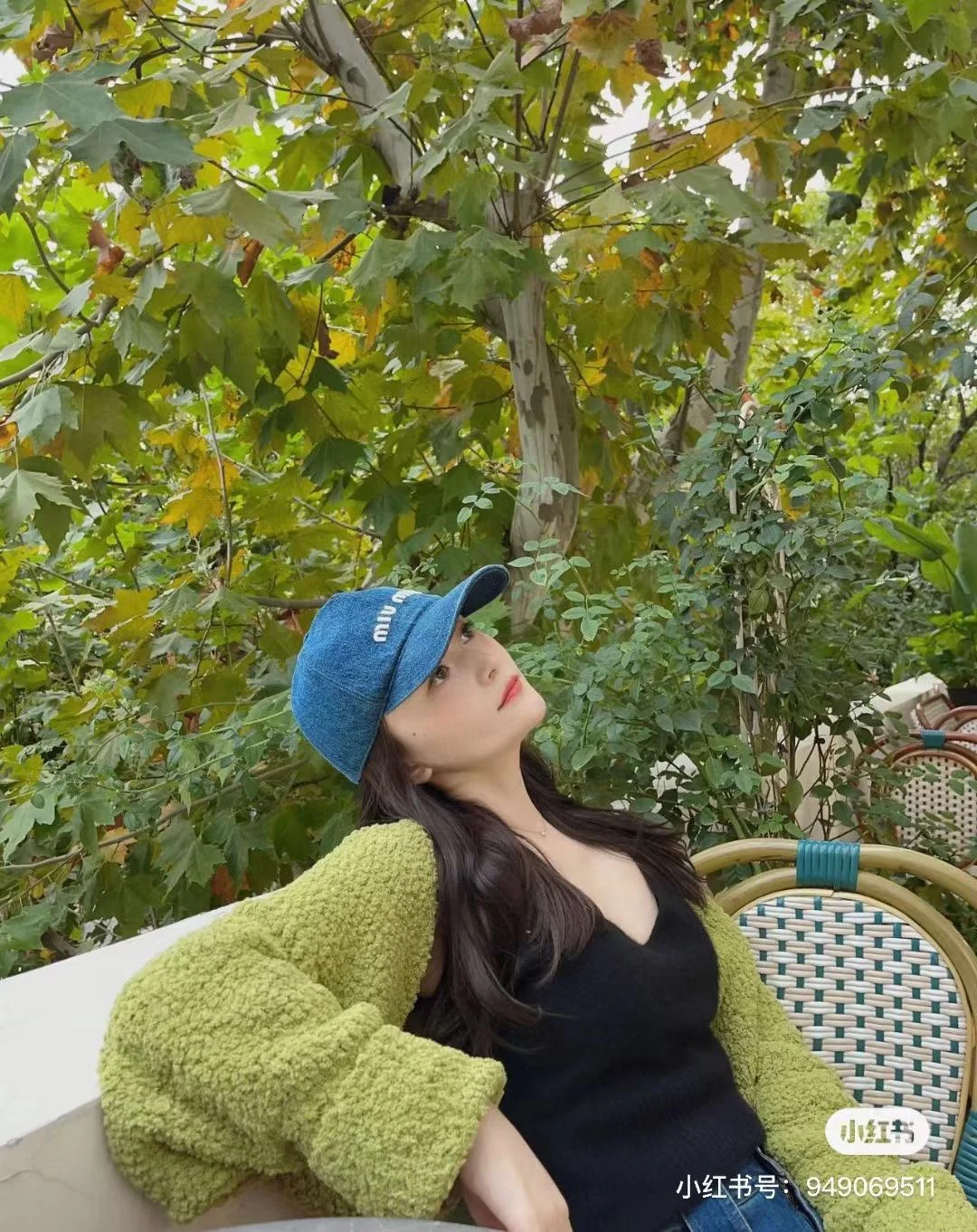 Miu Miu - Новая джинсовая бейсболка