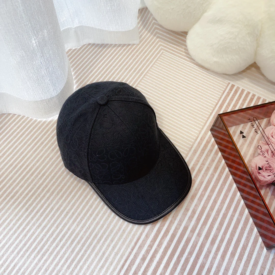 Lolway - бейсболка из канваса с монограммой - черная