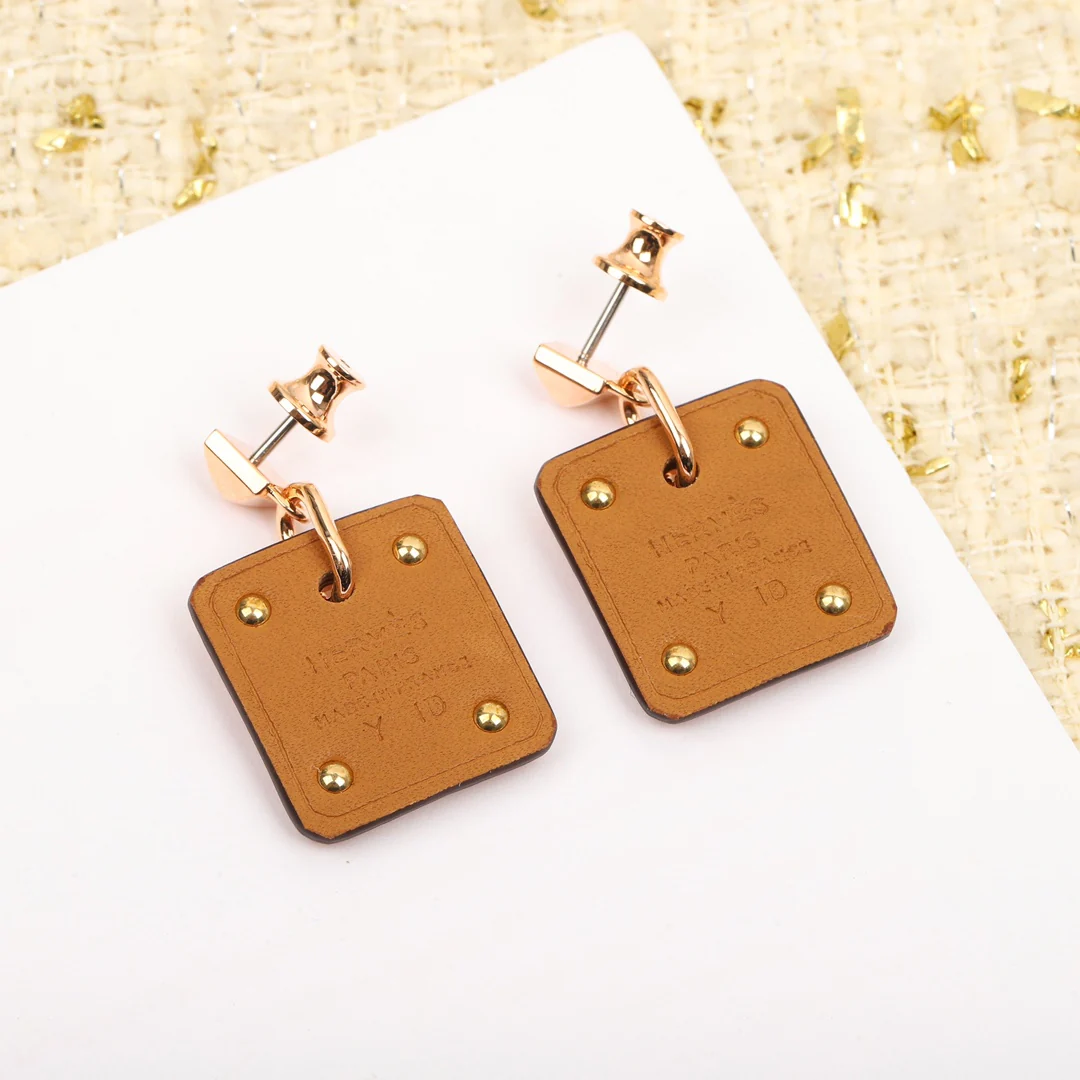 Серьги Hermes 014