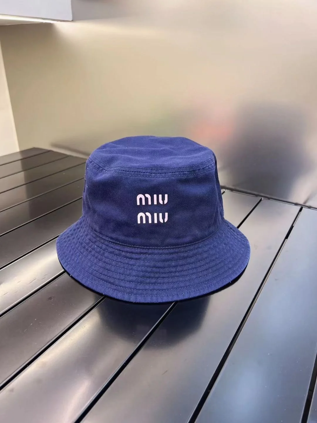 Miu Miu - Рыбацкая шляпа из чистого хлопка