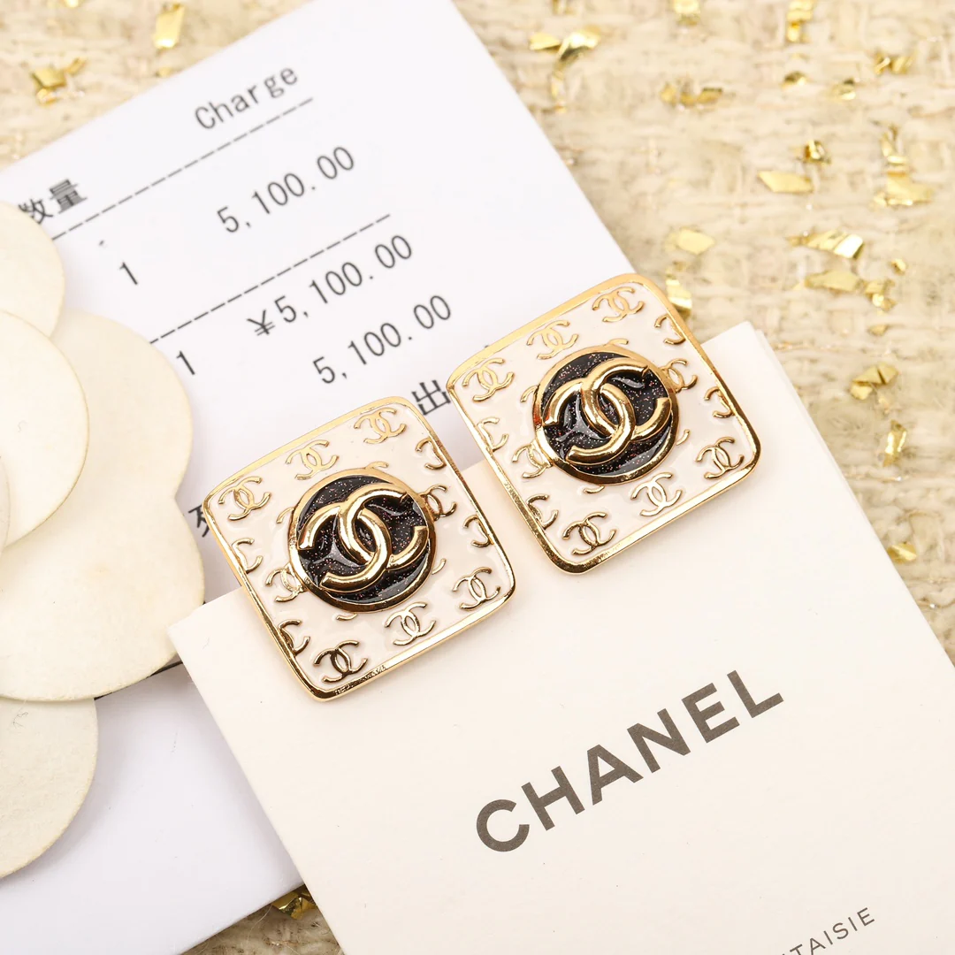 Серьги Chanel 853