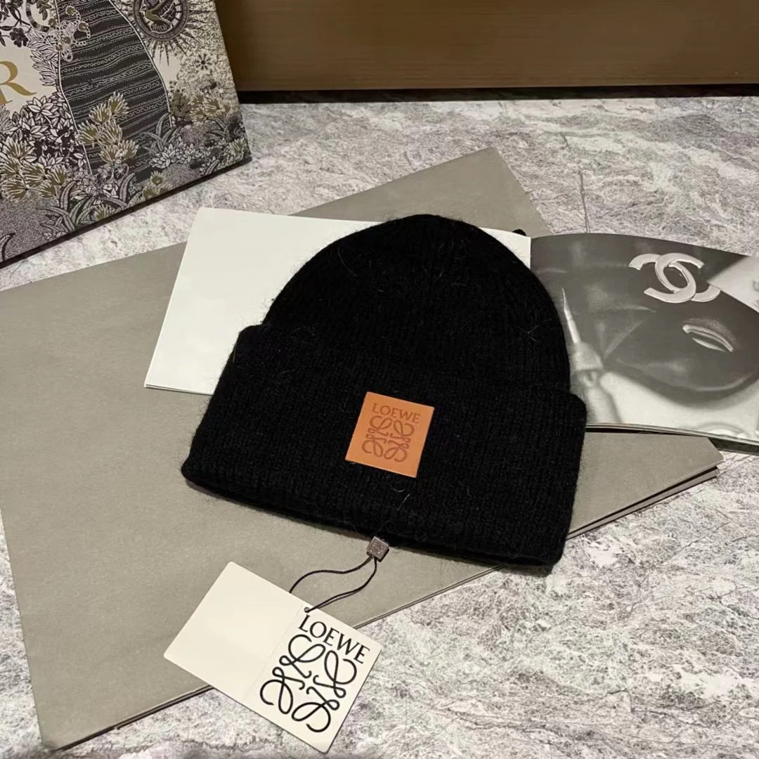 Lolwei - Вязаная шапка из кроличьей шерсти и ворса