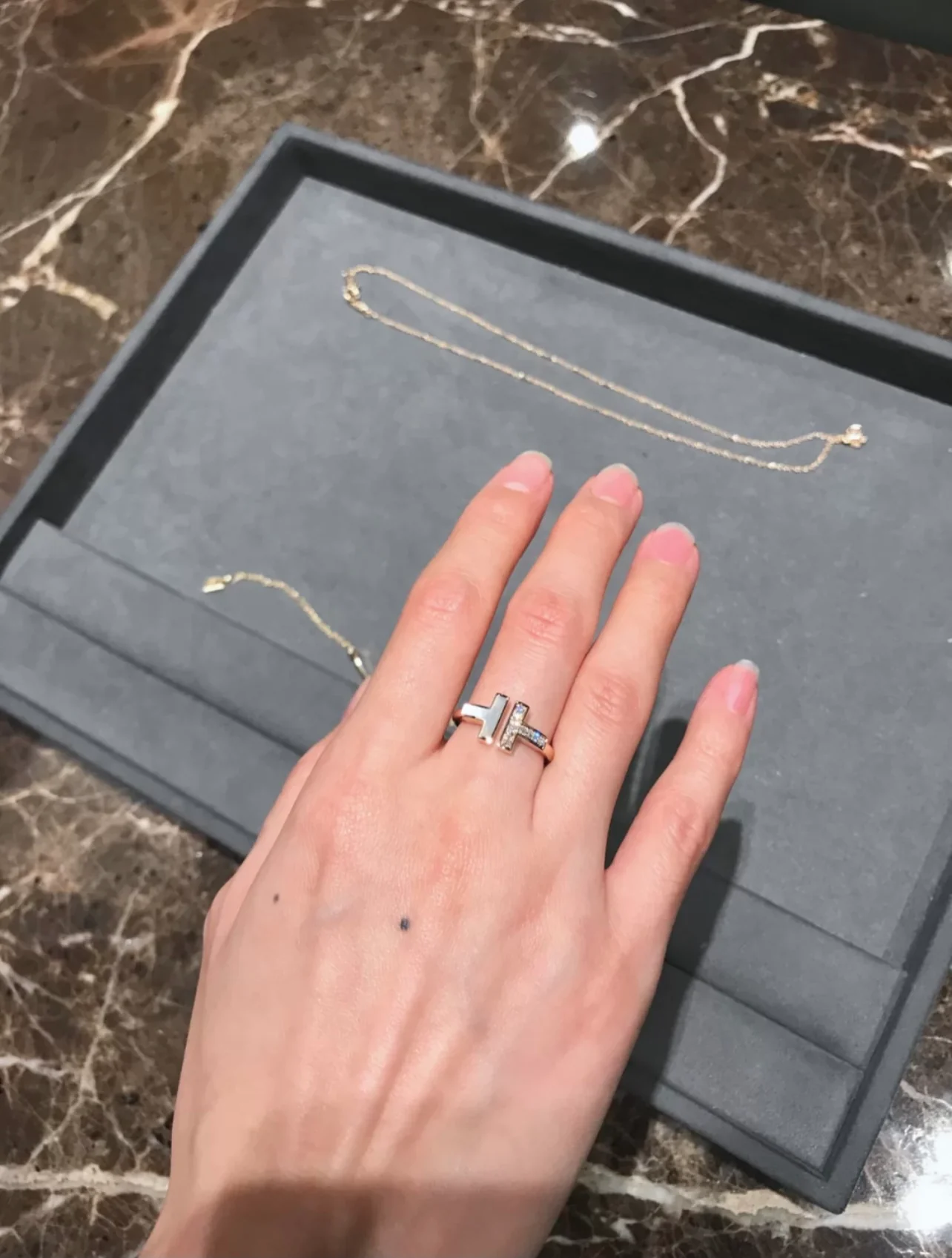 Кольцо Тиффани 003