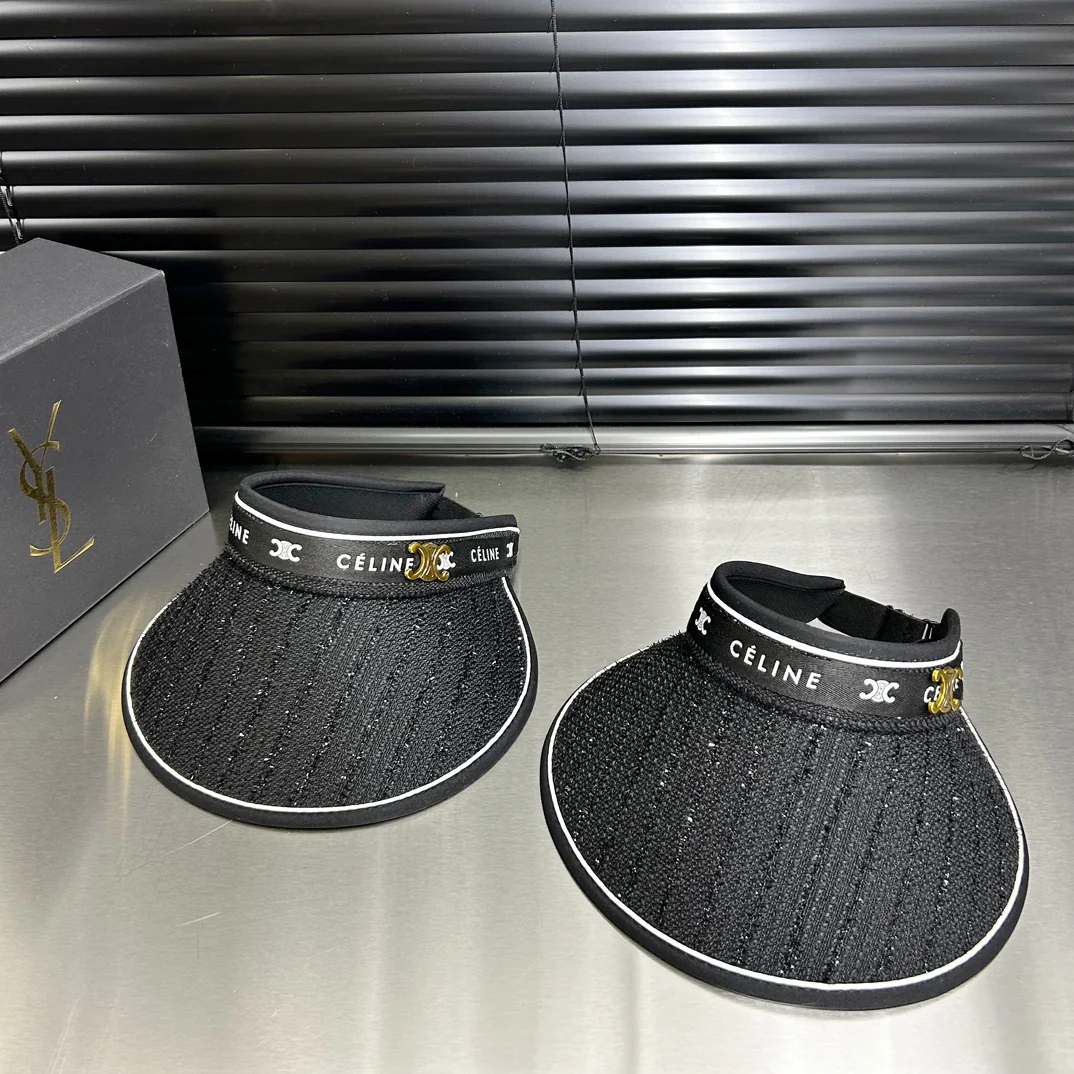 Новая летняя шляпа Celine с блестками 2024 года