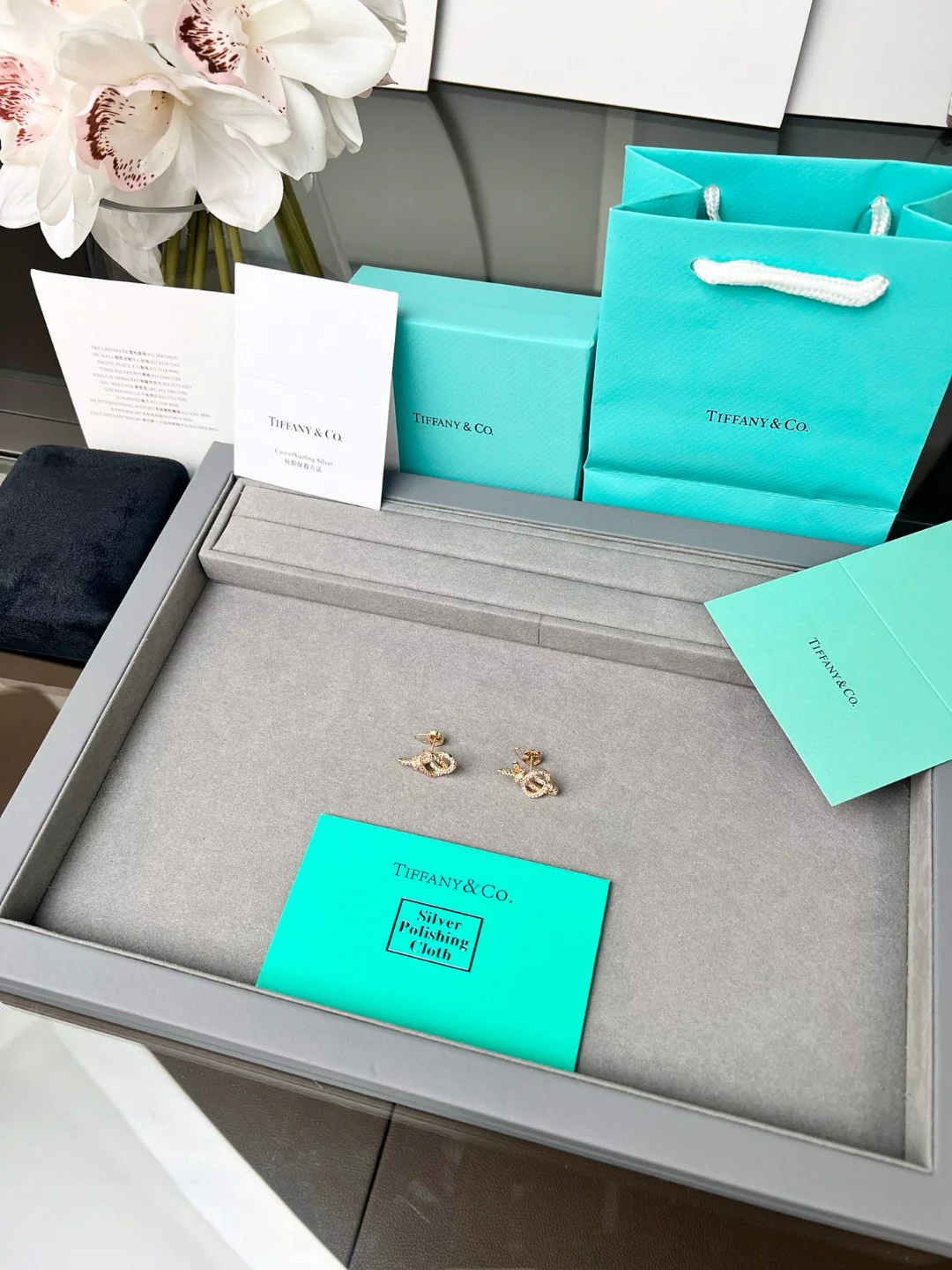 Серьги Tiffany 014