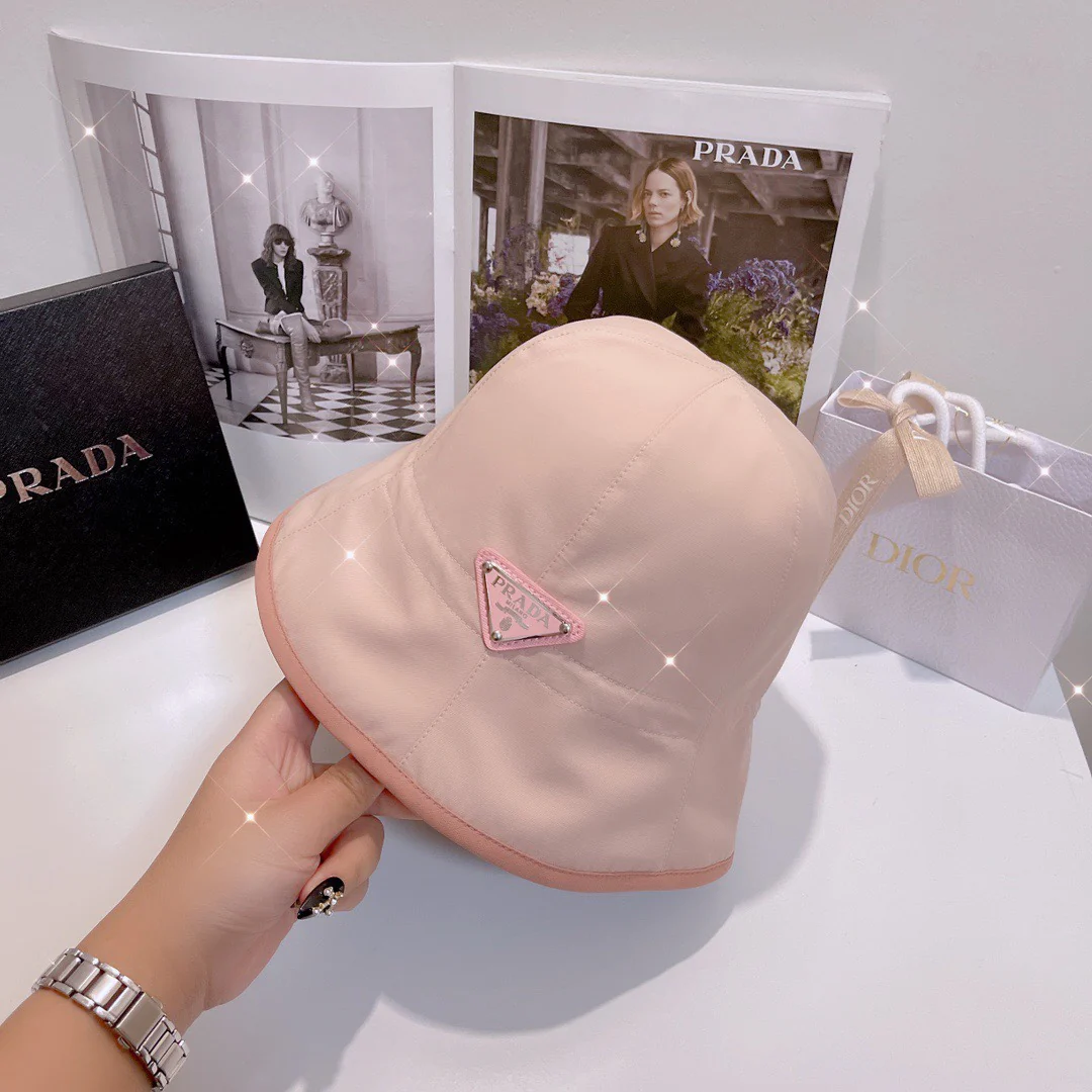 Prada - Простая летняя рыбацкая шляпа - 1