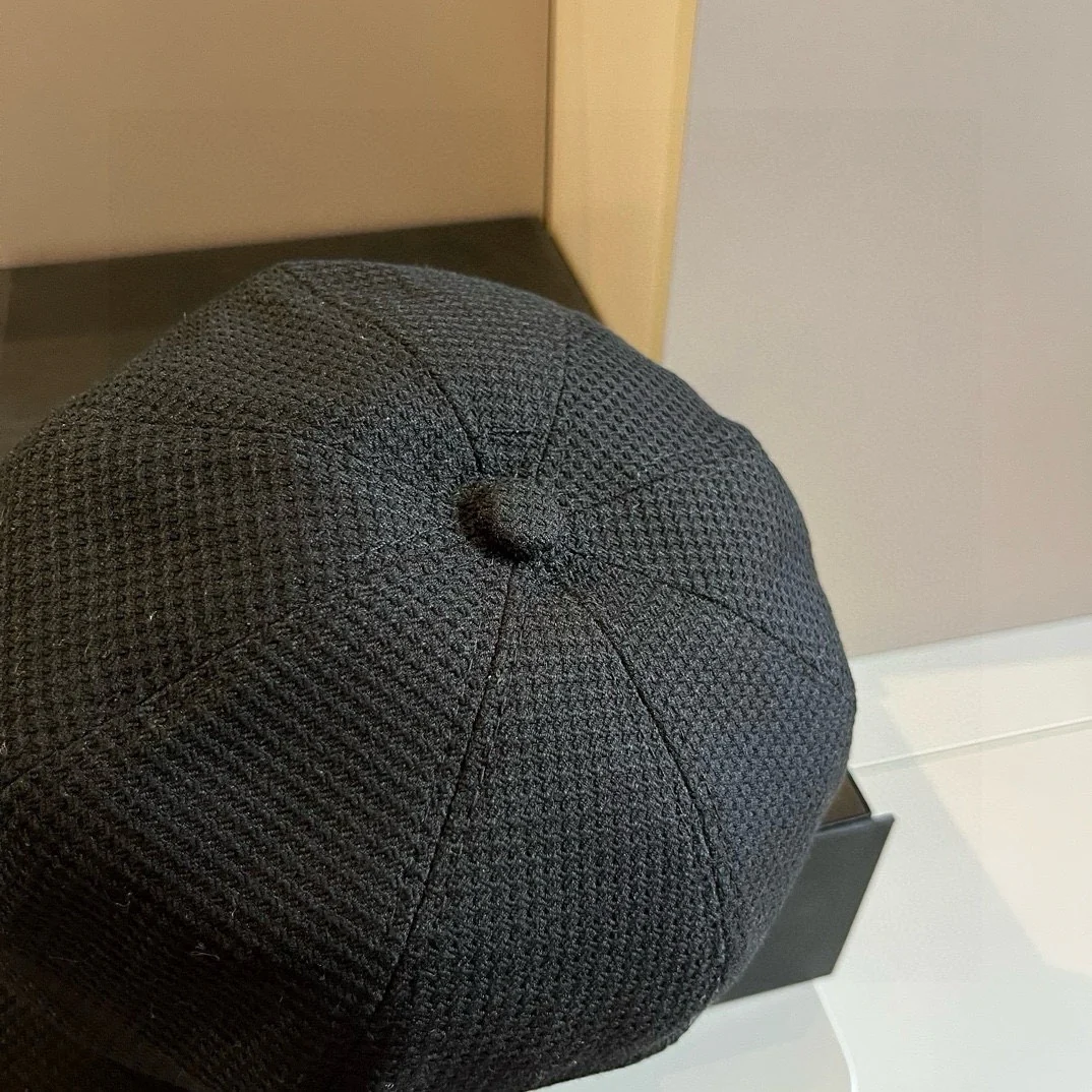 LV - Шляпа художника из холста - Черная