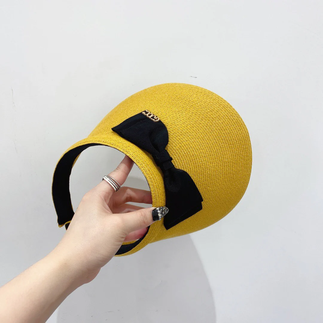 Gucci - Повязка на голову с бантом и шляпа от солнца