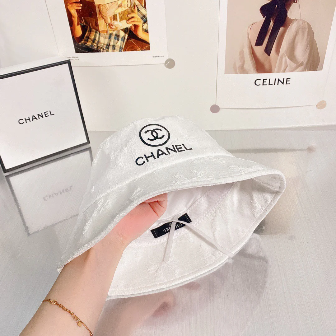 Новинка 2022 года от Chanel - Рыбацкая шляпа - Белая - 1