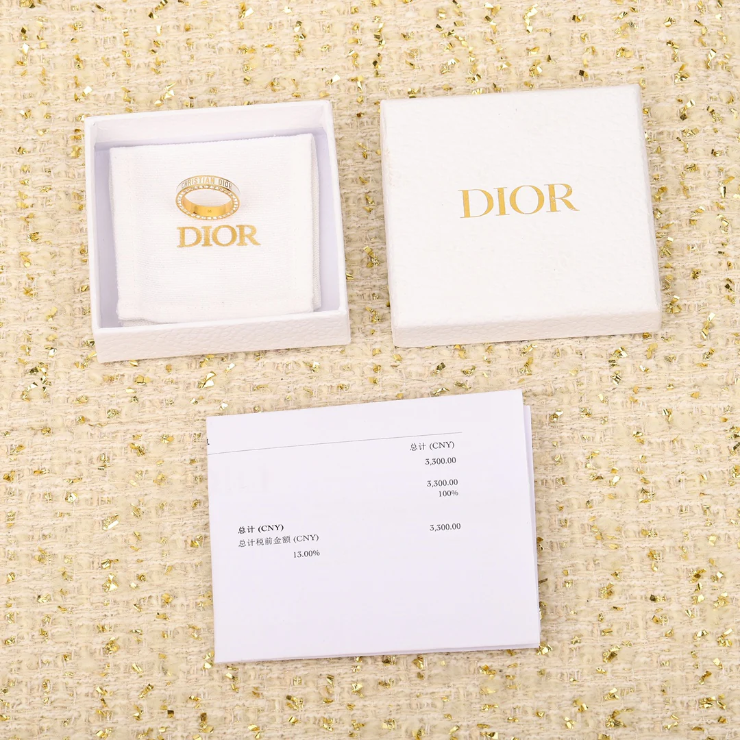 Кольцо Dior 029