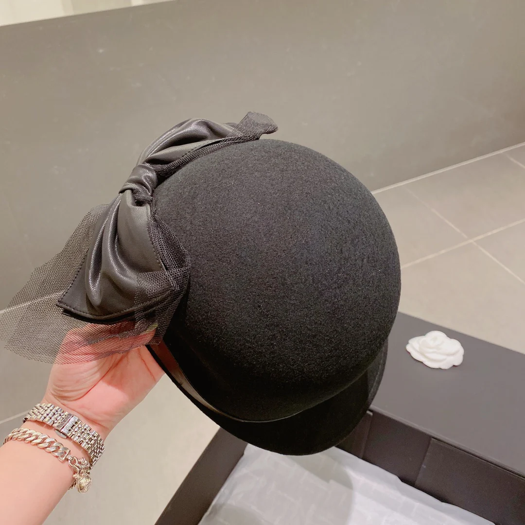 Gucci - Шерстяная бейсболка - Черная