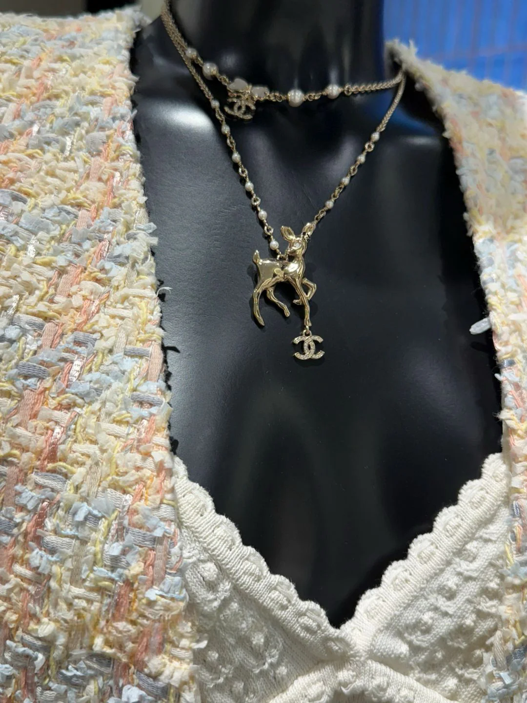 Chanel - 25 пенсов, жемчужное ожерелье 