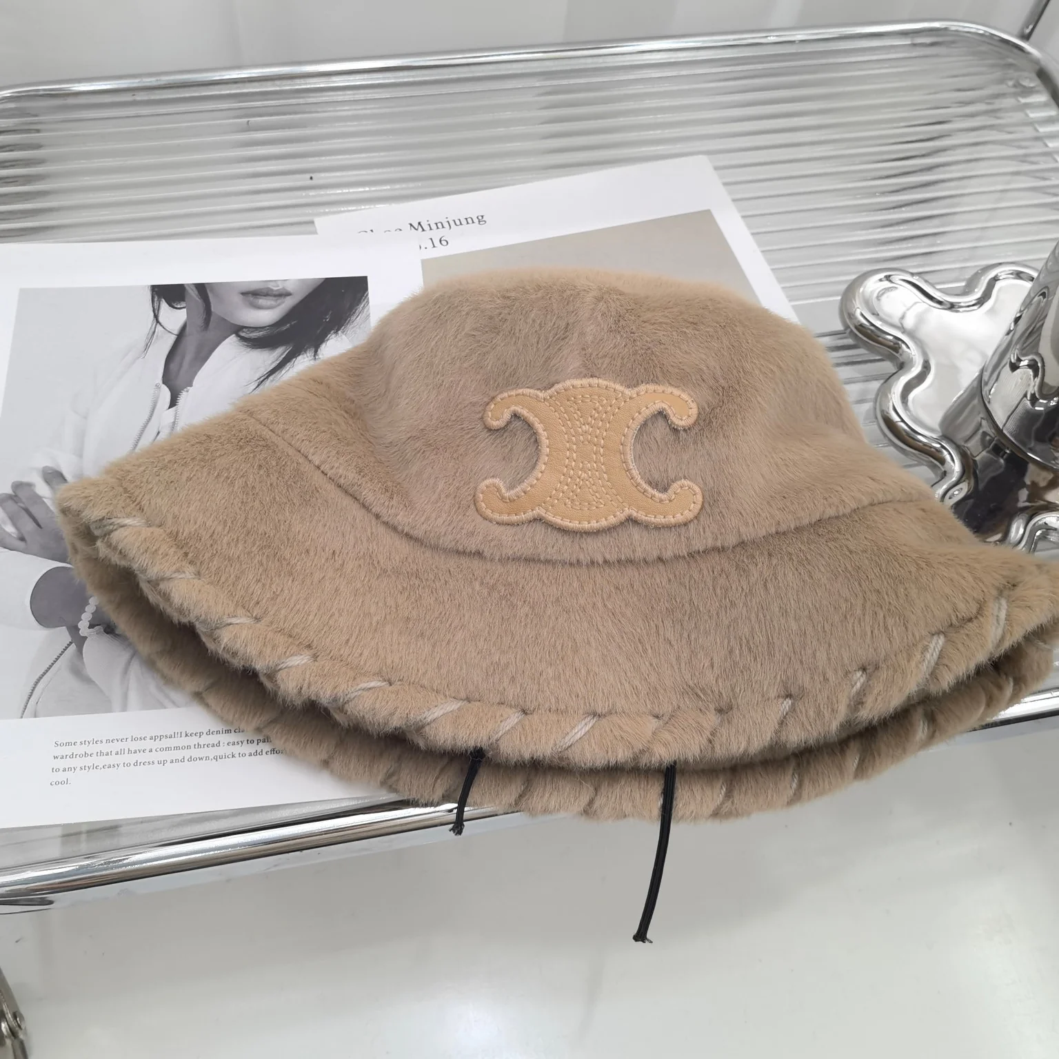 Рыбацкая шляпа из флиса Celine - 1