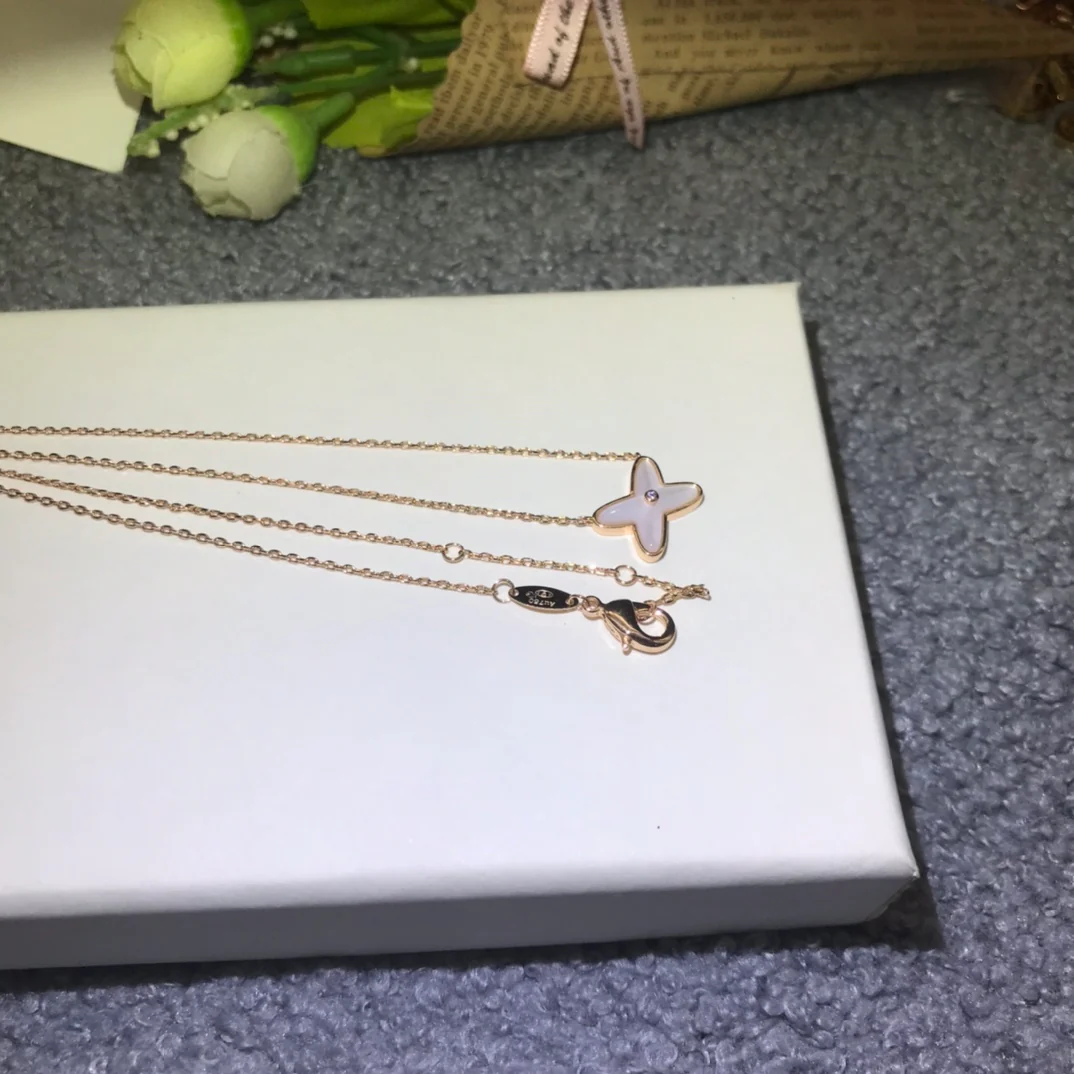 Chaumet - Белый перламутр - Колье - Серьги - Браслет