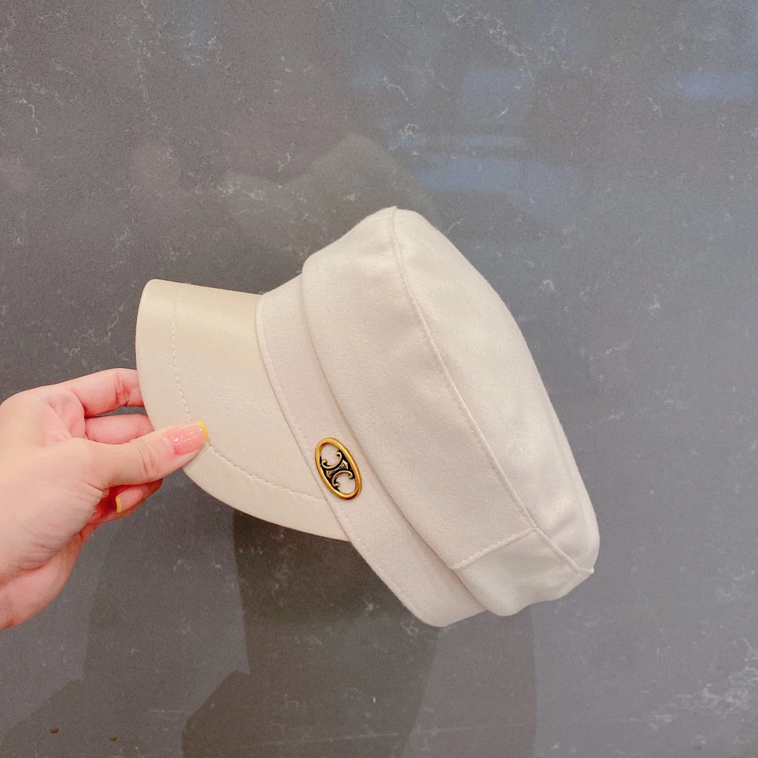 Celine - Бейсболка - Белая