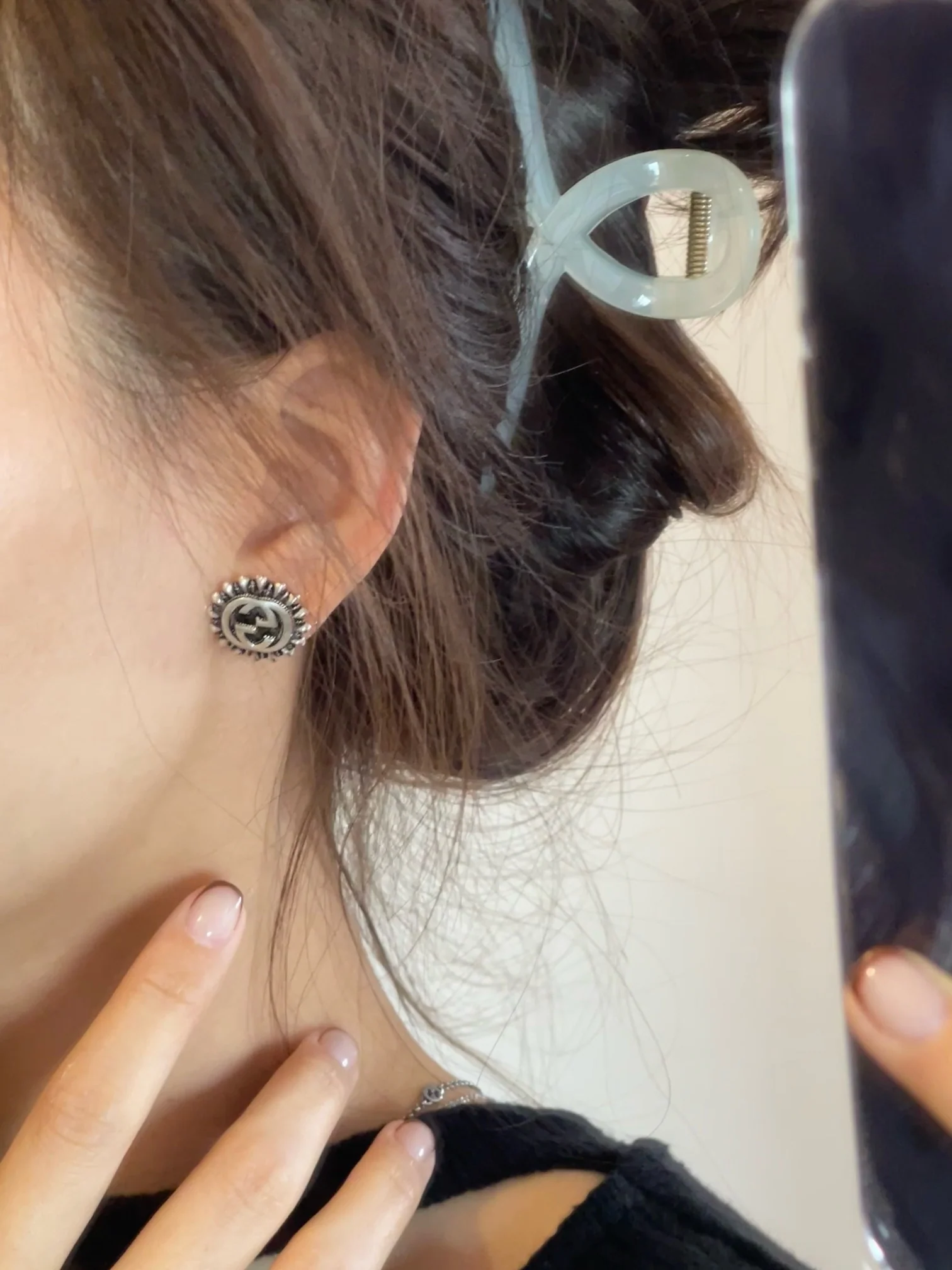 Серьги Gucci 020