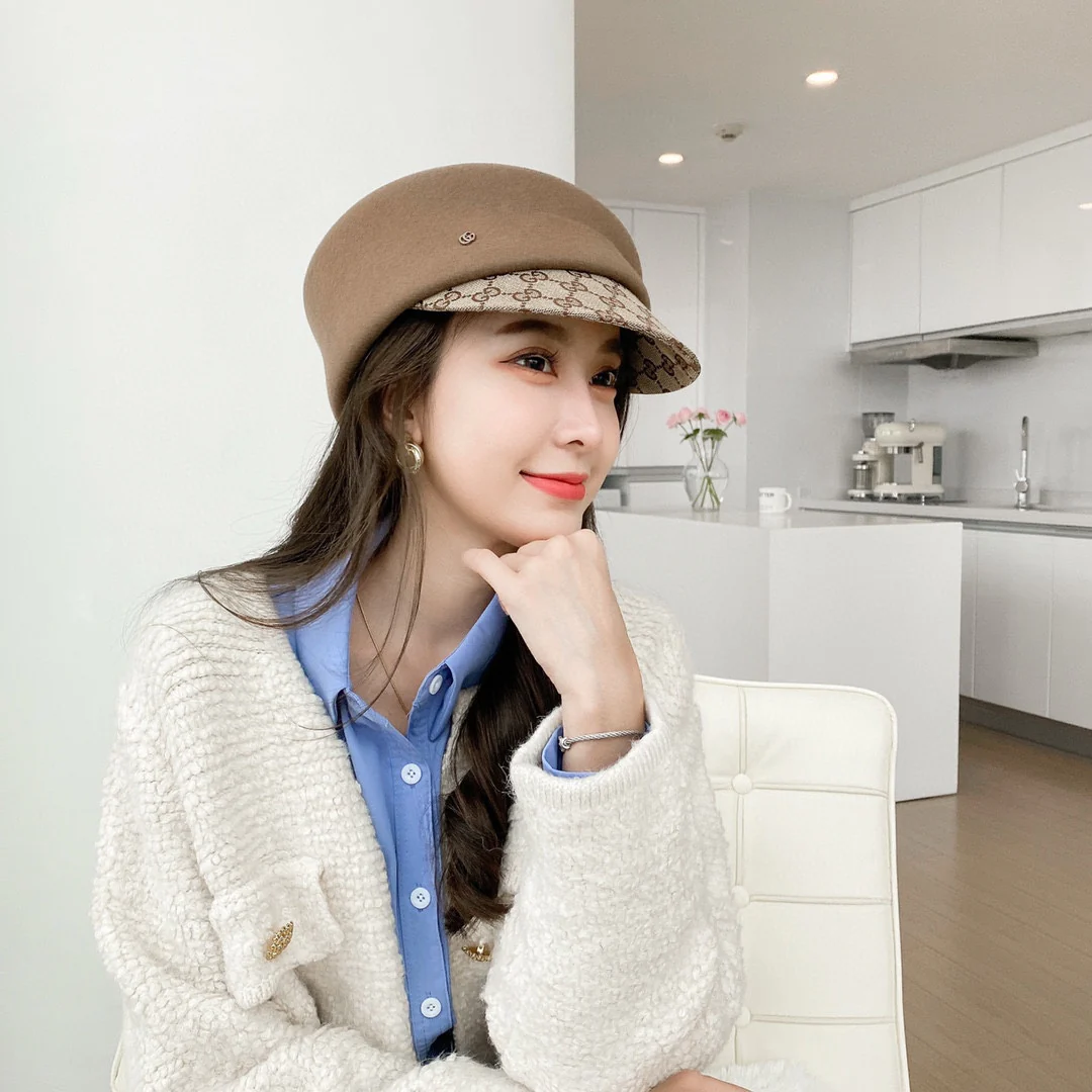 Miu Miu - Бейсболка - Коричневая