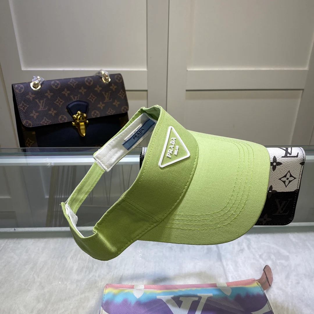 Prada - Официальный сайт Классический стиль - Шляпа с козырьком - 1