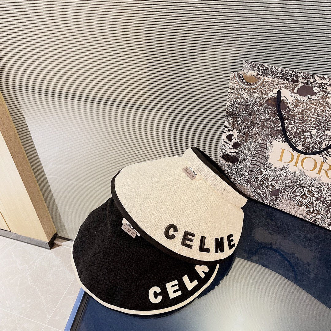 Новая большая летняя шляпа от солнца Celine 2022 года