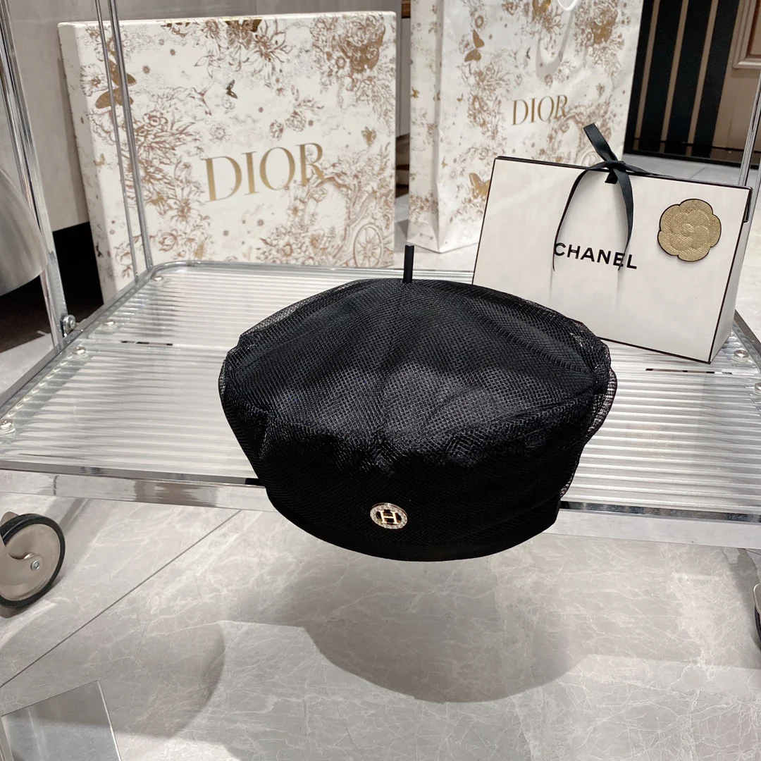 Гермес - Береты - Шляпы художника - Черные - 1