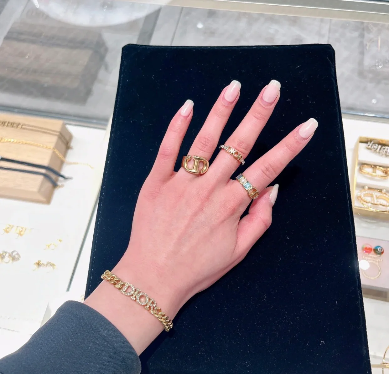 Кольцо Dior 012