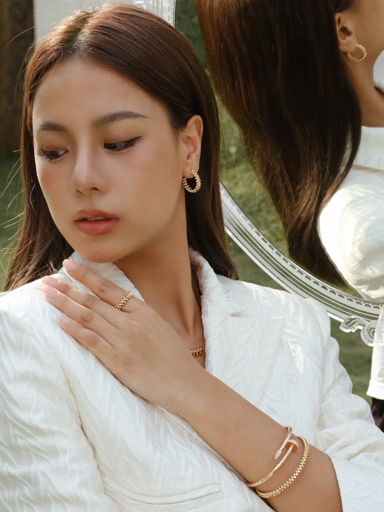 Серьги Cartier 025