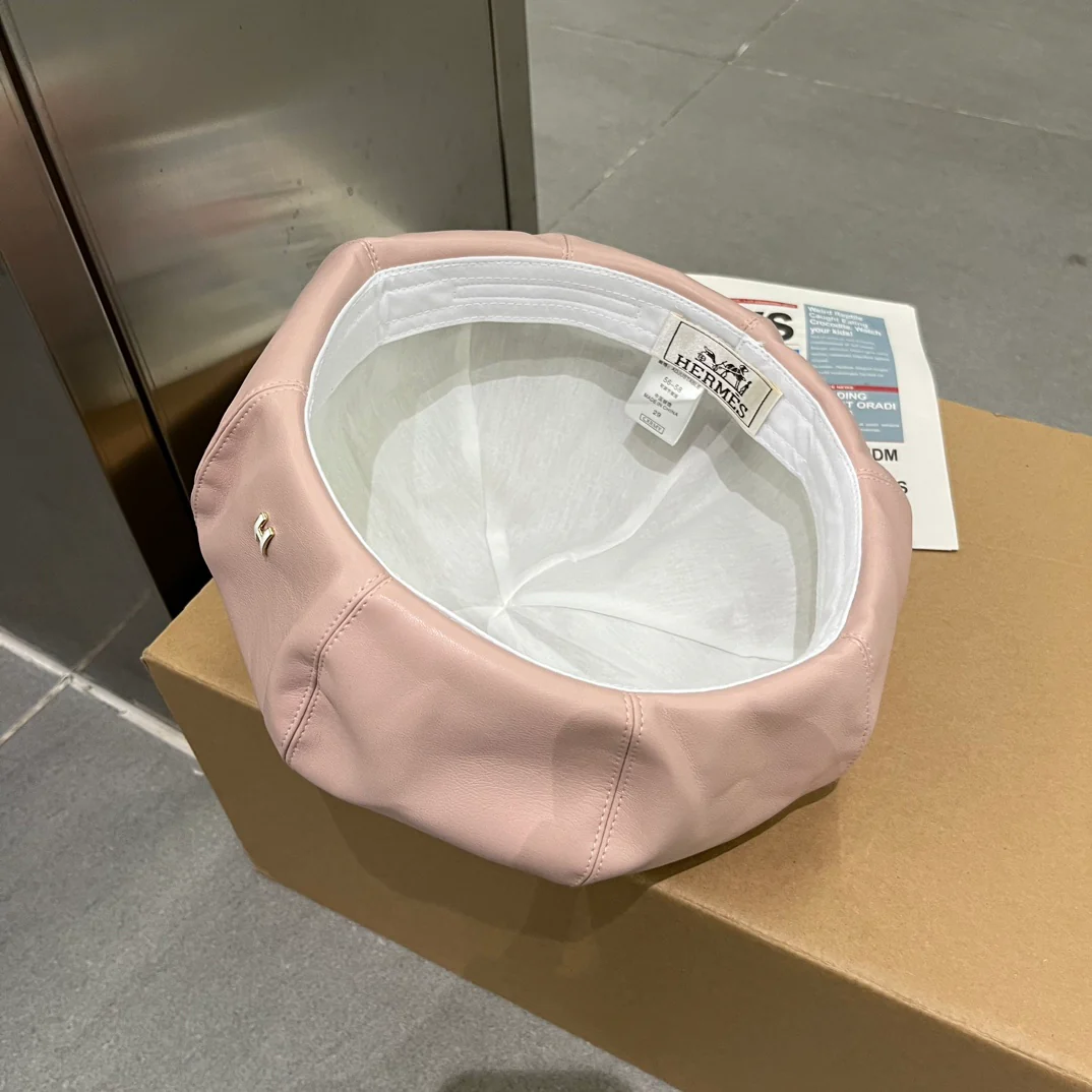 Береты Hermes - Шляпы художника - Розовые