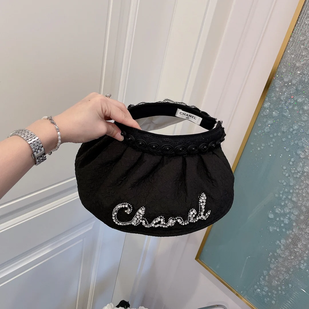 Chanel - Элегантный берет для светской львицы из французского стиля - Ткань, устойчивая к ультрафиолетовому излучению