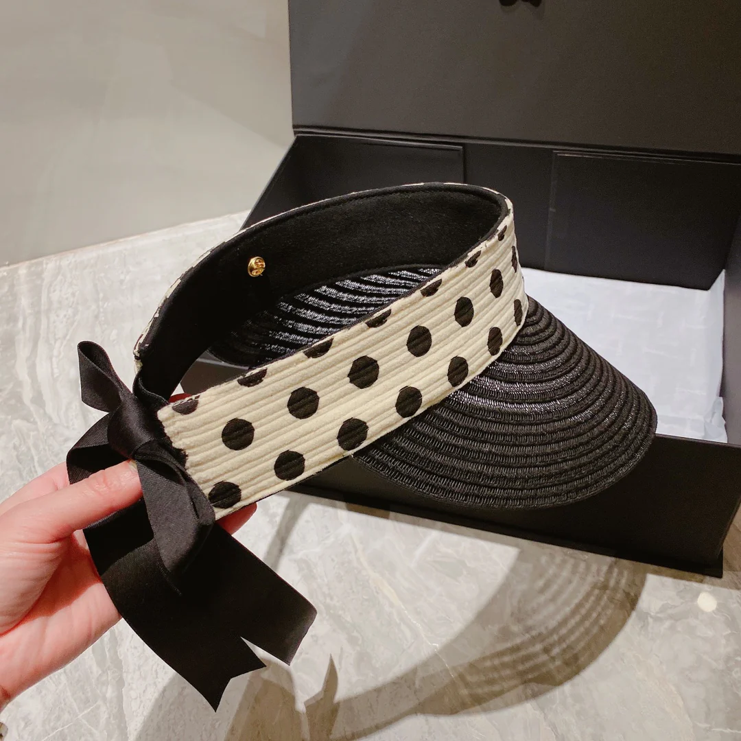 Солнцезащитная шляпа Chanel - Парик с открытым верхом - 3