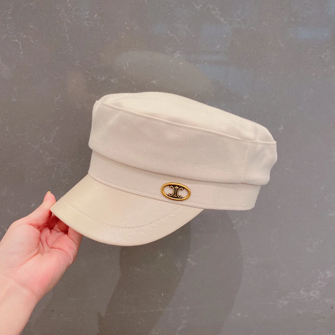 Celine - Бейсболка - Белая