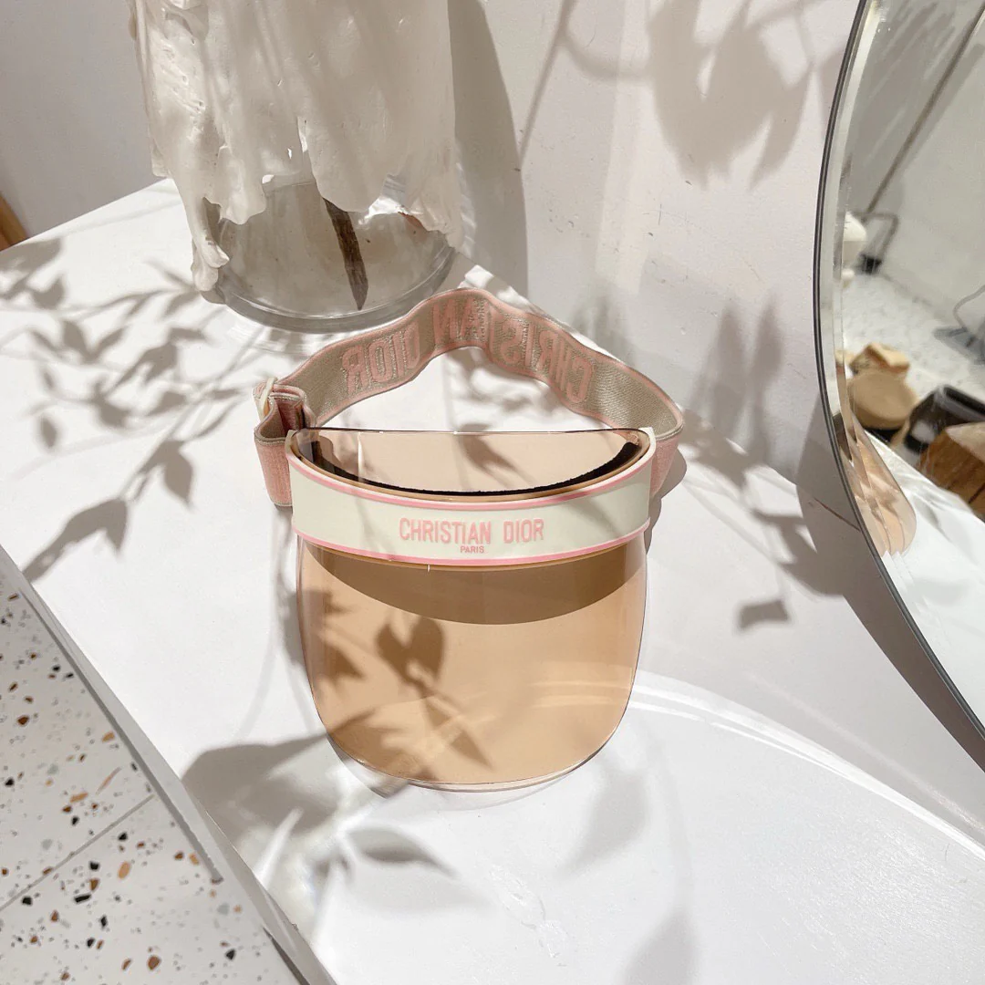 Dior - Персонализированная солнцезащитная шляпа - Розовая