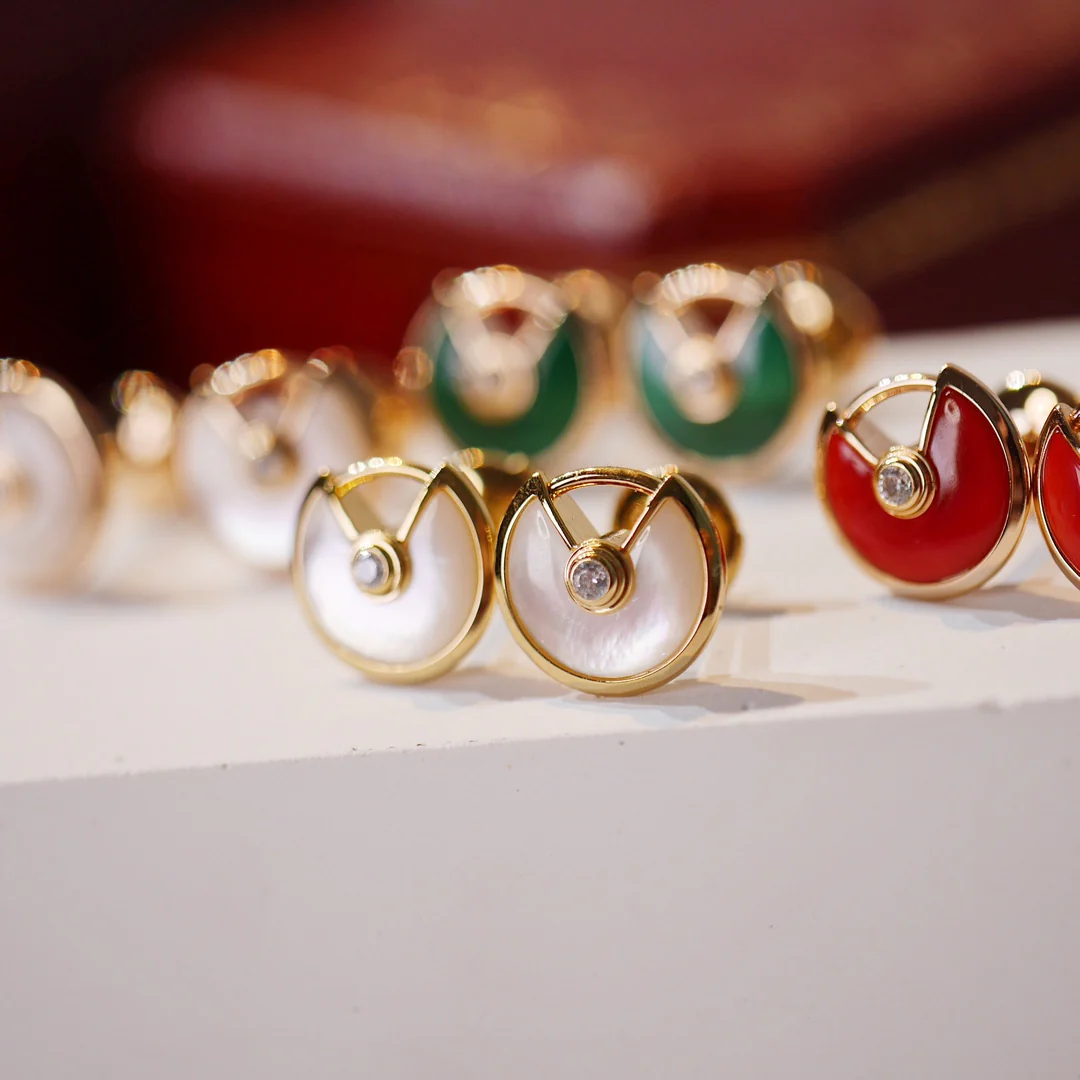 Серьги Cartier-Amulette - 2 шт.