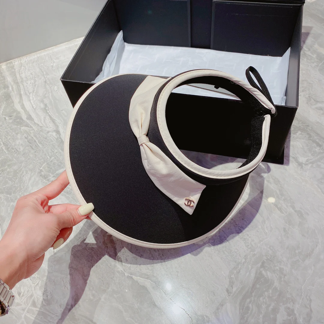 Новинка Chanel 2022 года - Солнцезащитная шляпа - Парик с открытым носком - 2