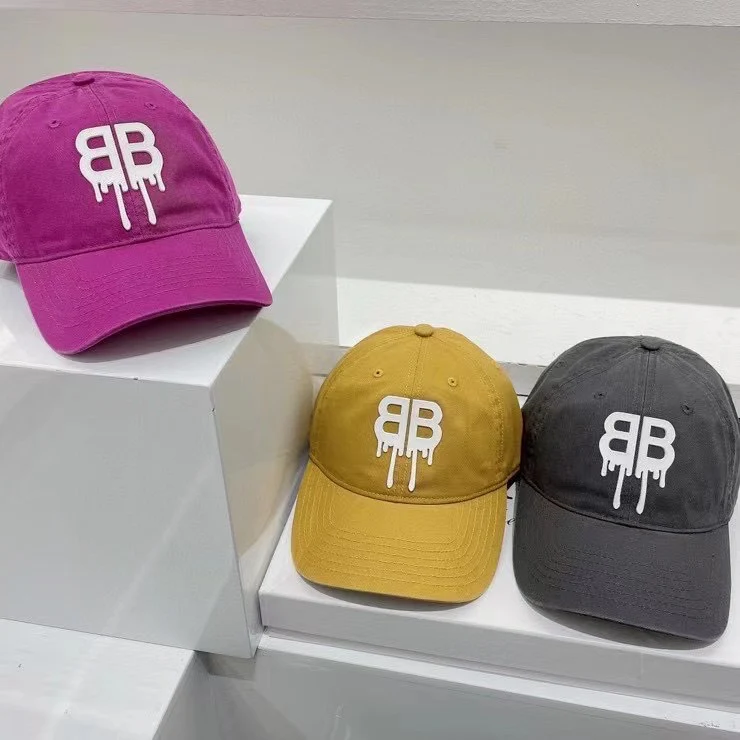 Бейсболка Balenciaga из 100% чистого хлопка на все сезоны