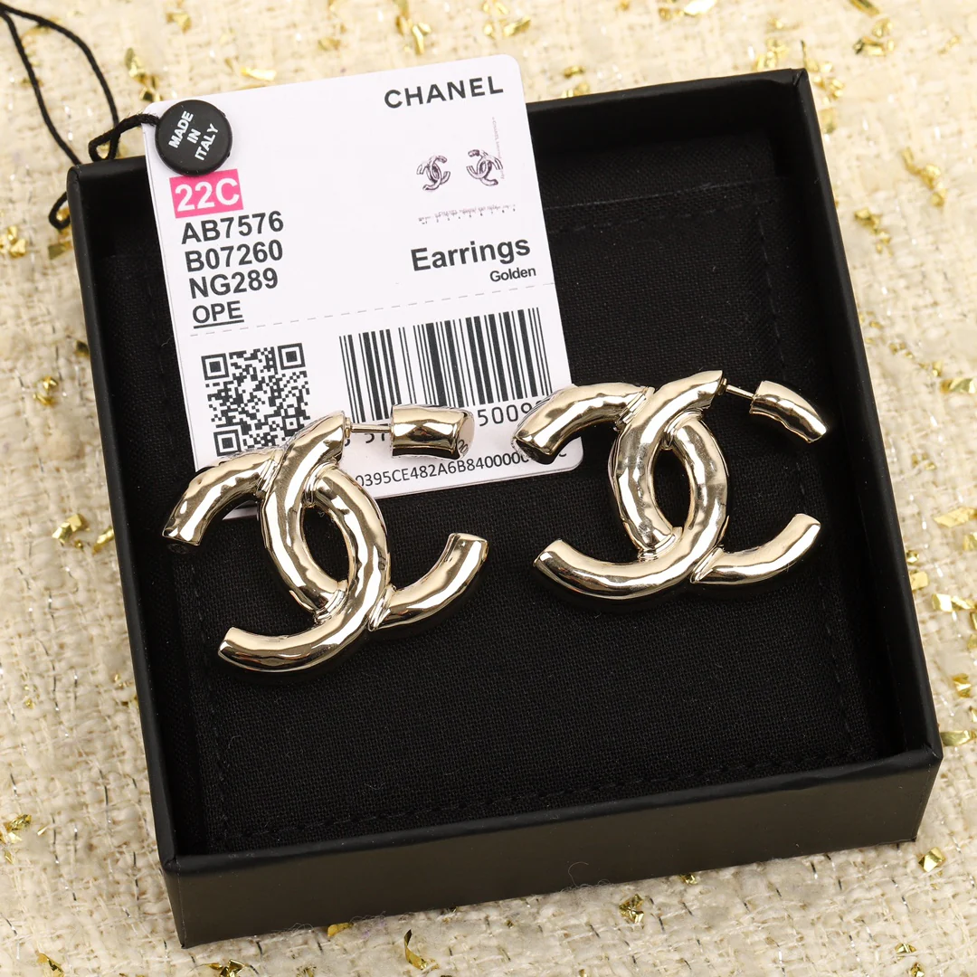 Серьги Chanel 1002