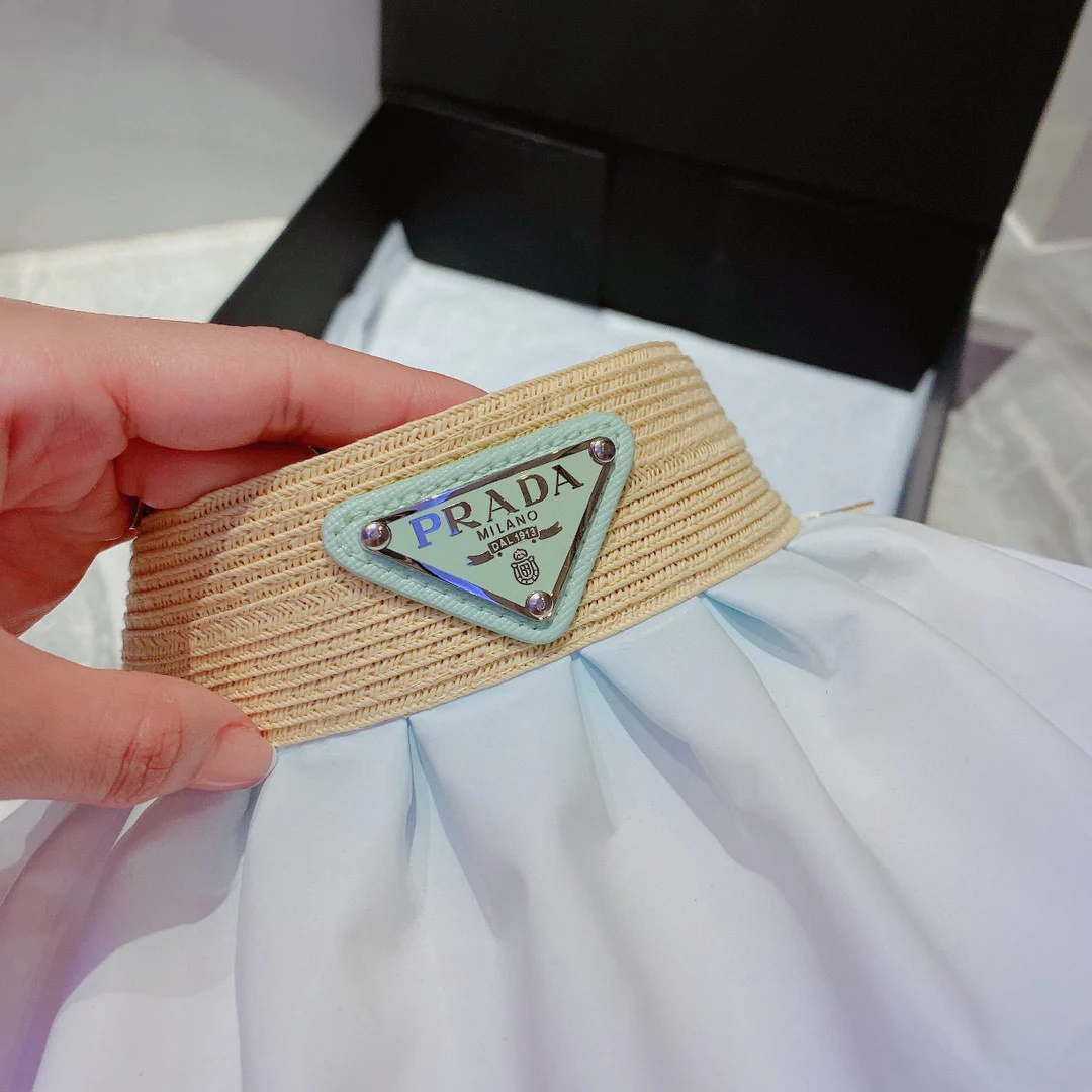 Солнцезащитная шляпа Prada Shell Rainbow - защита от УФ-излучения - 1 шт.