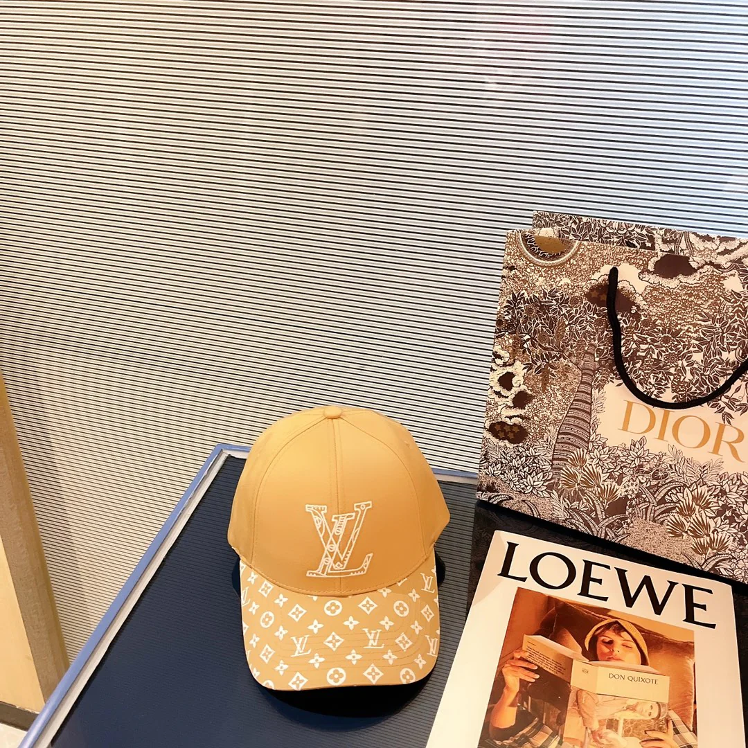 LV - Новая бейсболка с вышитым логотипом