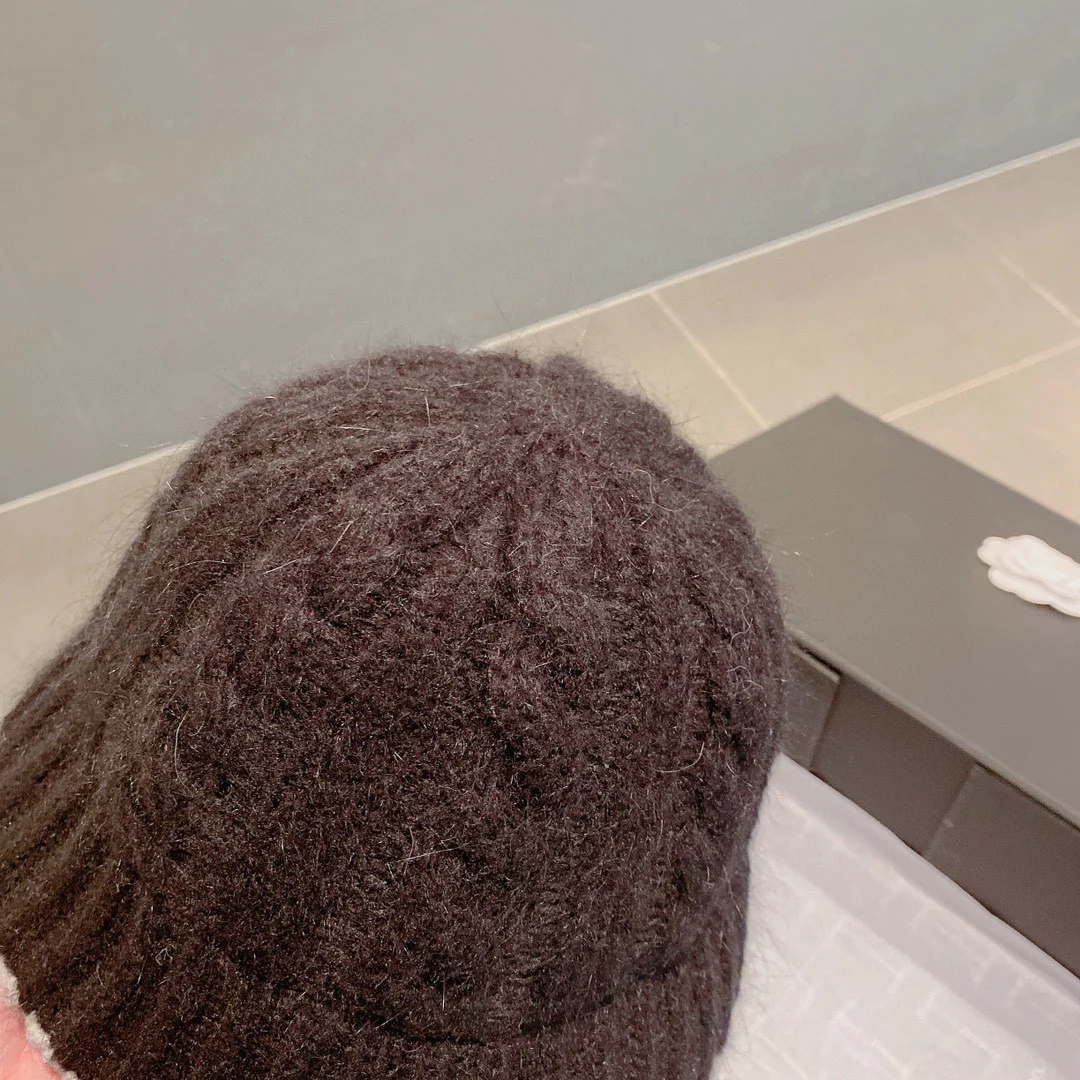 Miu Miu - Шерстяная рыбацкая шляпа - Черная