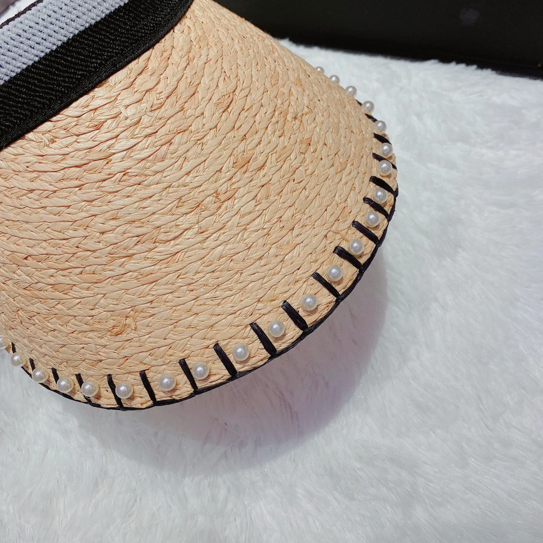 Солнцезащитная шляпа Chanel - Парик с открытым верхом - 7