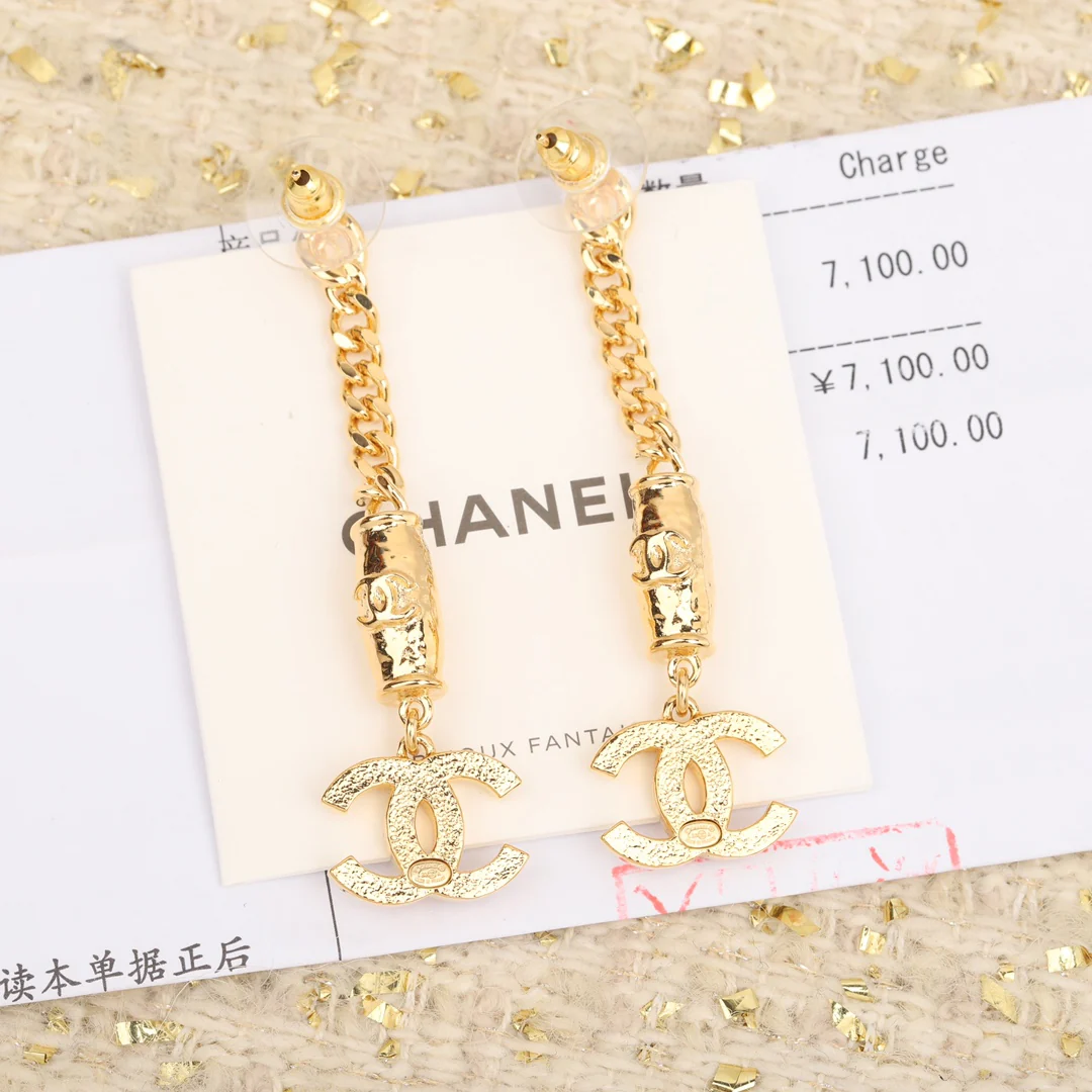 Серьги Chanel 753